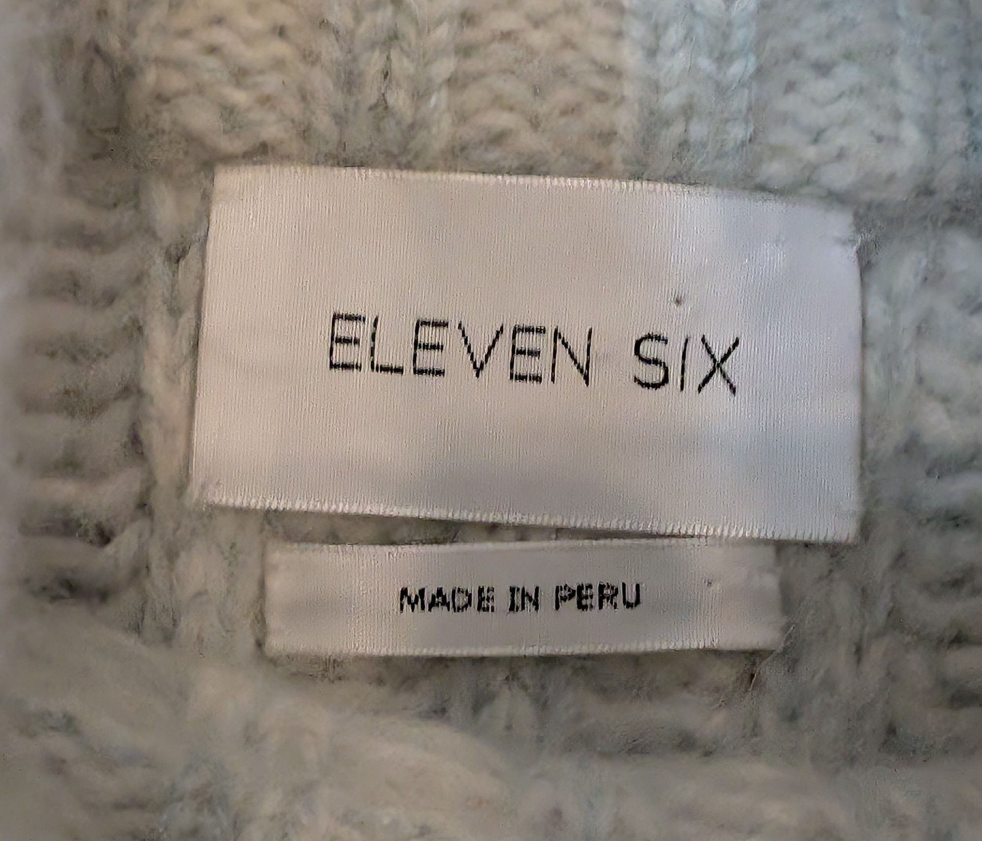 Other Eleven Six Alpaca Blend Balloon Sleeve Sweater Size M/L Size M / US 6-8 / IT 42-44 - 3 Thumbnail