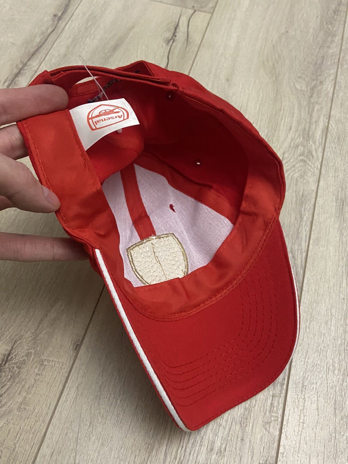 Vintage Arsenal Vintage Cap y2k football jersey Size ONE SIZE - 9 Thumbnail