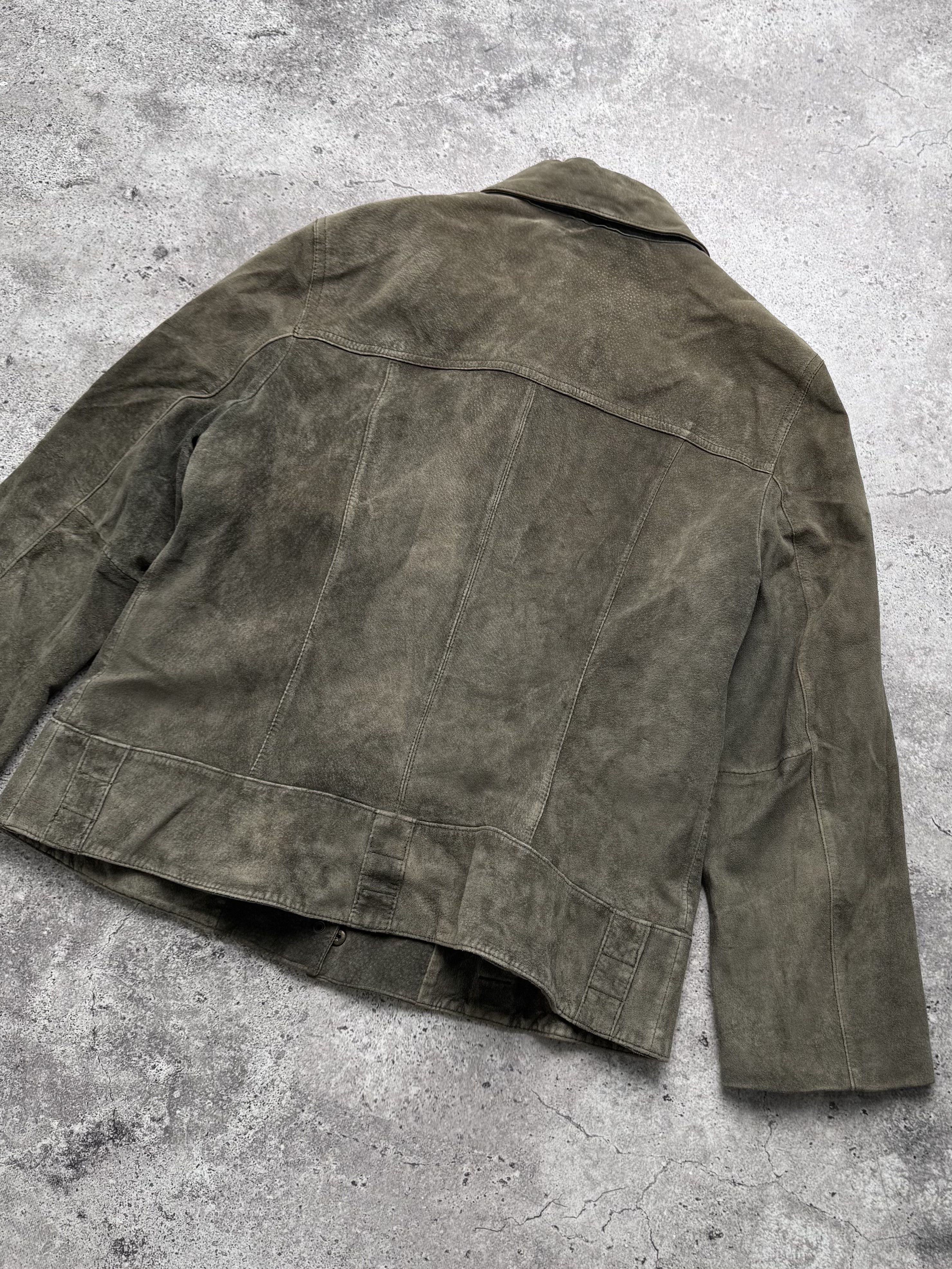 Vintage Vintage Leather Jacket With Pockets C5(V410) Size L / US 10 / IT 46 - 9 Thumbnail