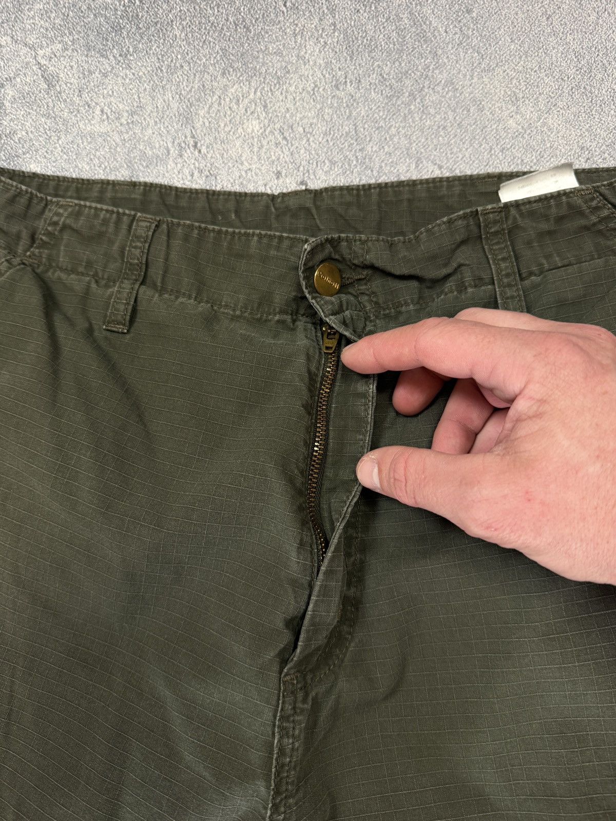 Carhartt Y2K Crazy Carhartt Distress Cargo Pants Size US 32 / EU 48 - 8 Thumbnail