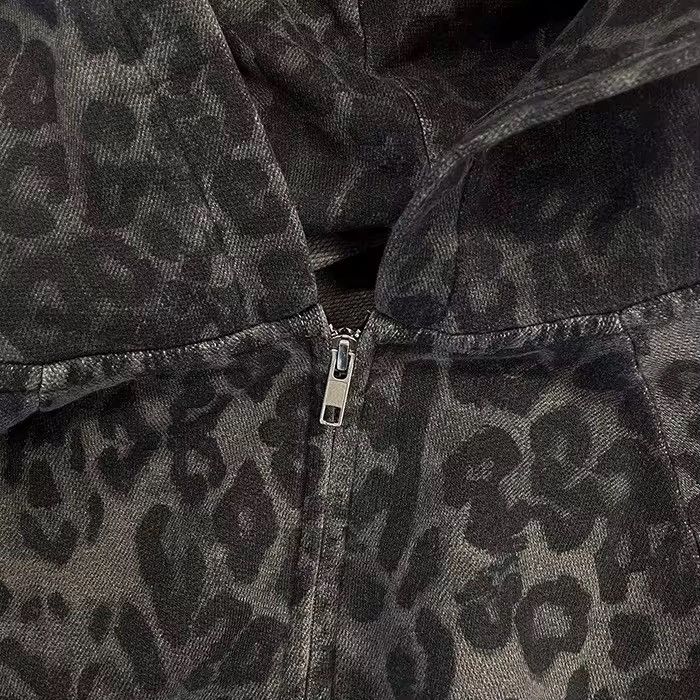 Japanese Brand Leopard Style Hoodie Size US XL / EU 56 / 4 - 2 Thumbnail