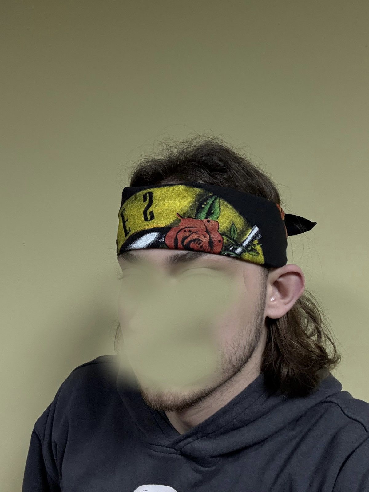 Guns N' Roses Guns n’ Roses 1989 scarf vintage transeal head hat Size ONE SIZE - 2 Thumbnail