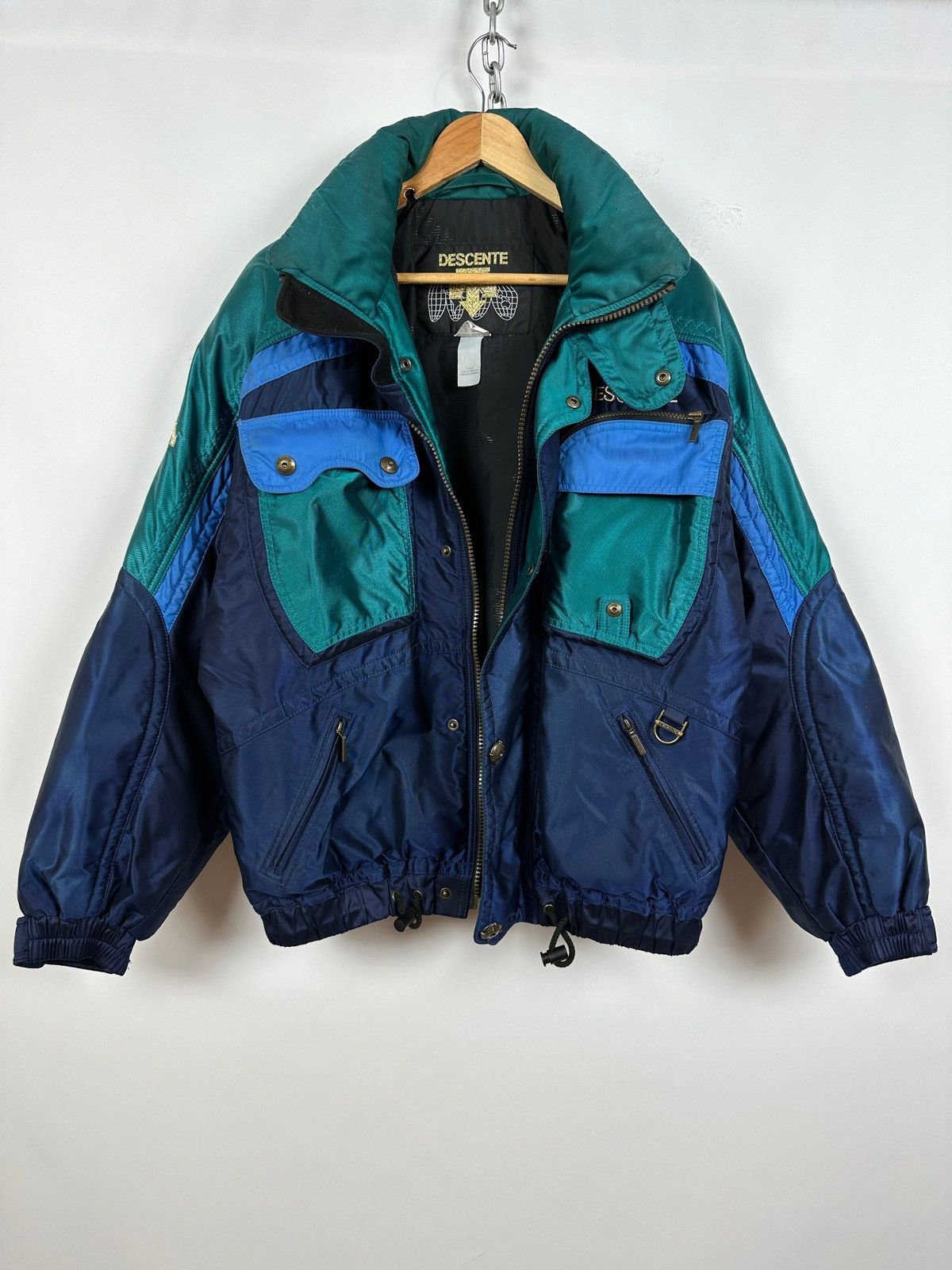 Descente 80s Vintage Descente Ski Suit Snowsuit Jacket + Pants Size US M / EU 48-50 / 2 - 6 Thumbnail