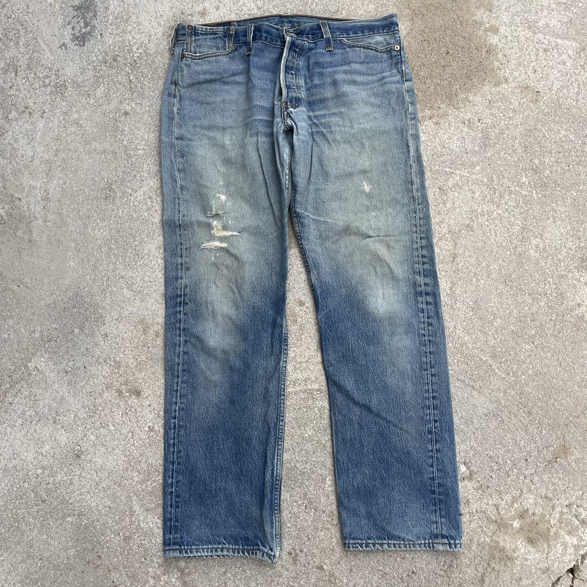 Levi's × Levi's Vintage Clothing “WEIRD LEVIS 501XX” HIGH POCKET LEVIS DENIM Size US 35 - 1 Thumbnail