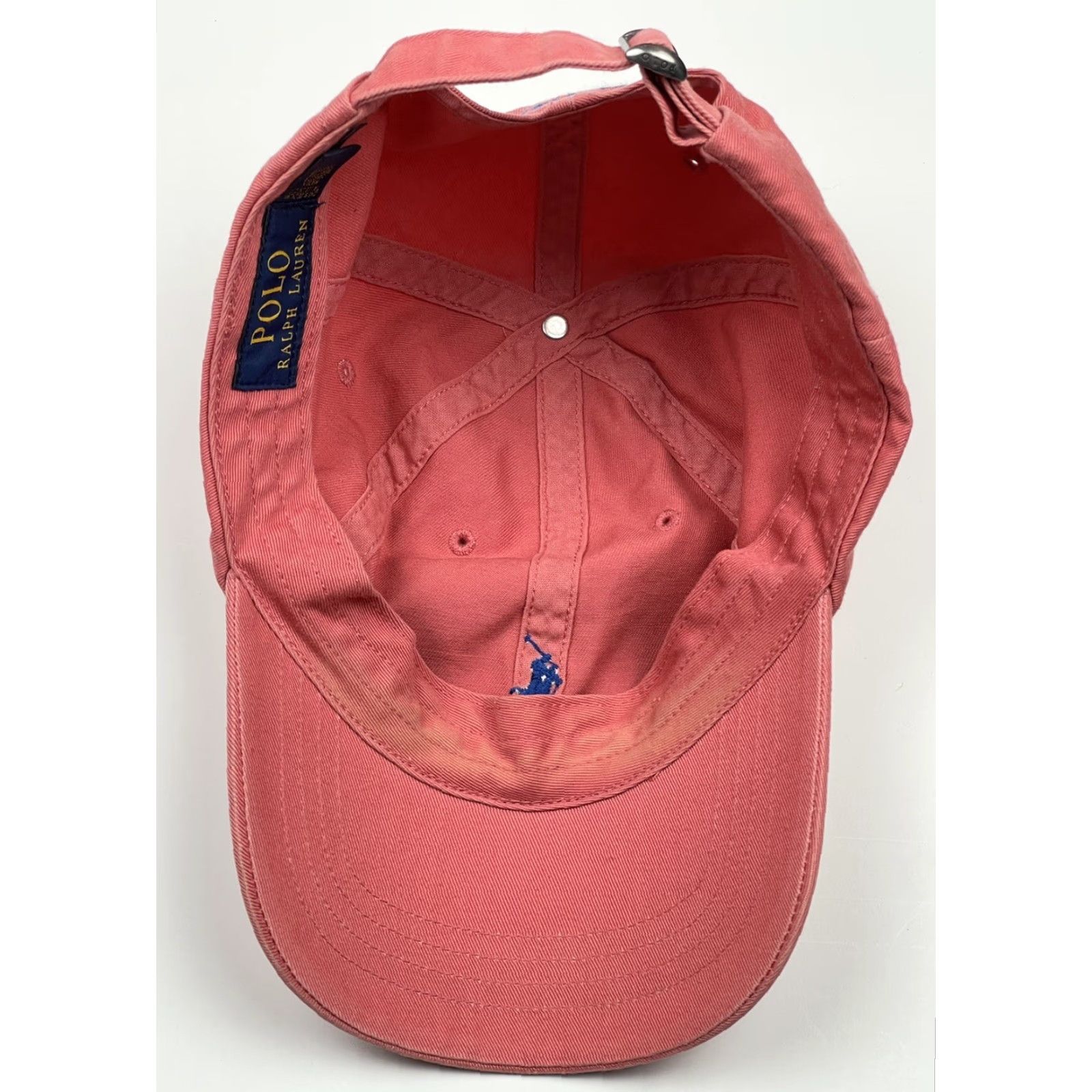 Polo Ralph Lauren Polo Ralph Lauren Hat Cap Strap Back Red Fade Salmon Adjustable Size US M / EU 48-50 / 2 - 4 Thumbnail