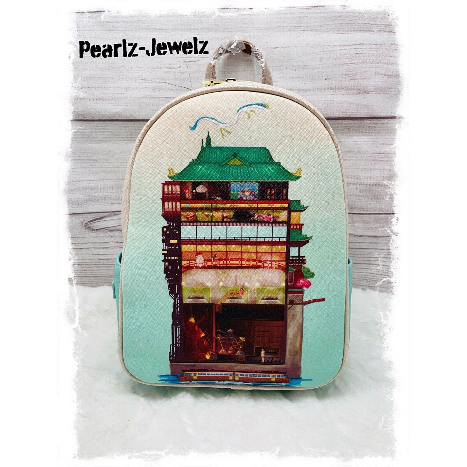 Disney Loungefly Studio Ghibli Spirited Away Bathhouse Mini Backpac Size ONE SIZE - 1 Thumbnail