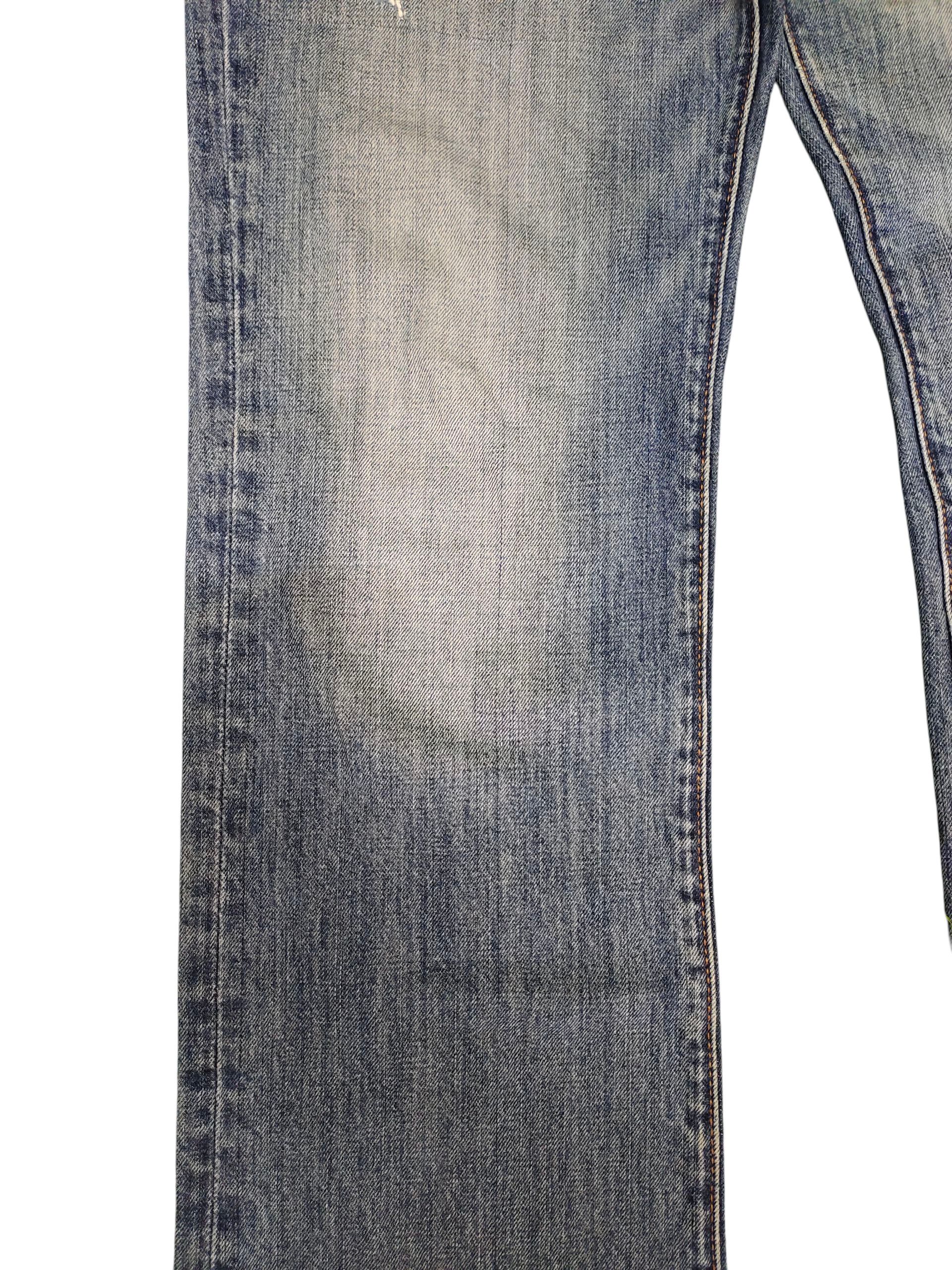Abercrombie & Fitch Vintage Y2k Abercrombie & Fitch Clawmark Distress Jeans Size US 31 - 4 Thumbnail