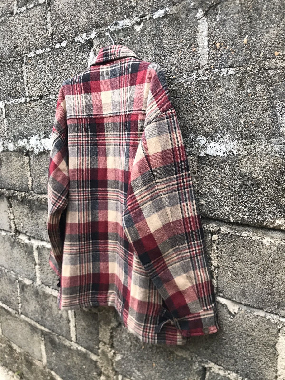 Japanese Brand ⚡️Vintage NPCA Flannel Wool Herrington Jacket Size US L / EU 52-54 / 3 - 14 Thumbnail