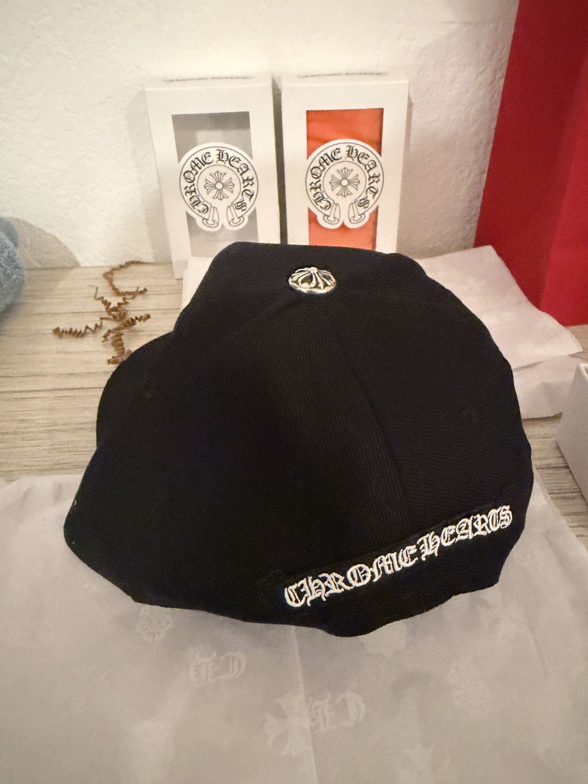 Chrome Hearts Chrome Hearts Embroidered Baseball Cap Size ONE SIZE - 6 Thumbnail