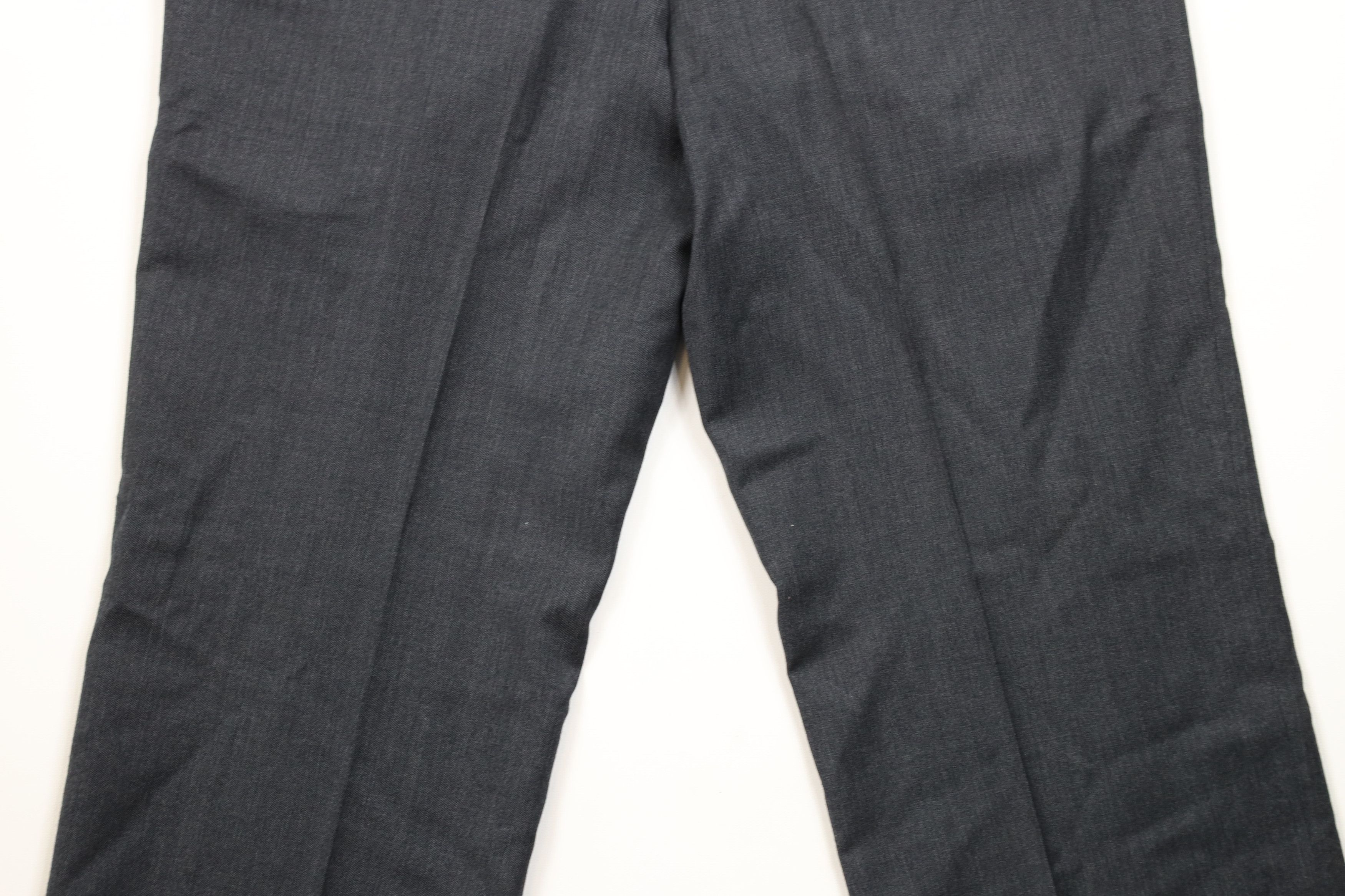 Vintage Vintage 90s Streetwear Pleated Wide Leg Chino Pants Gray USA Size US 34 / EU 50 - 11 Thumbnail