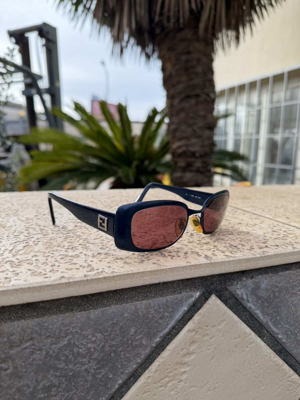 Fendi Sunglasses Navy 7092