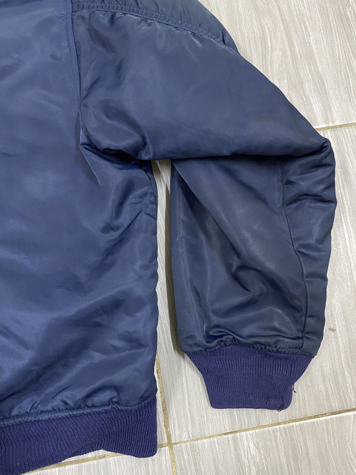 Japanese Brand Vtg Coffe Boss MA 1 Bomber Jacket Size US L / EU 52-54 / 3 - 6 Thumbnail