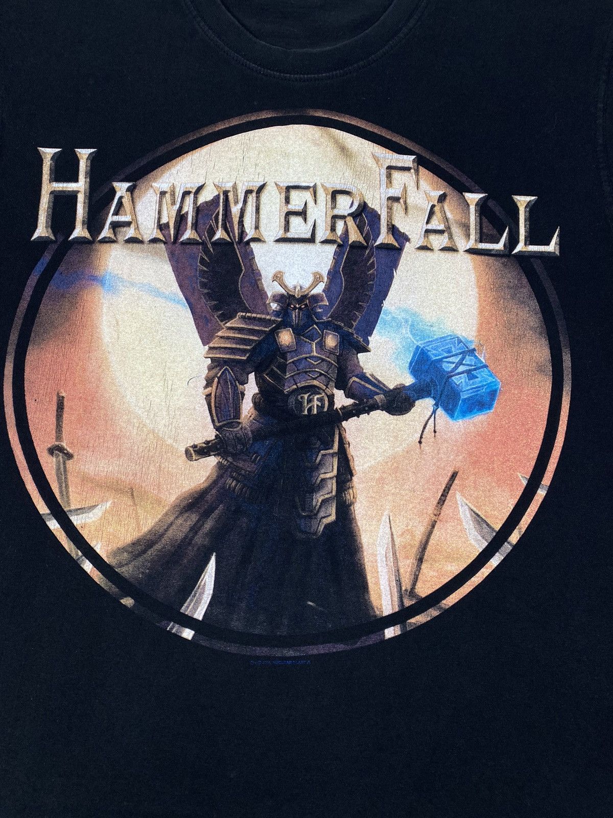 Band Tees 🔥LASTDROP🔥 Vintage HammerFall Live By The Code 2014 T-shirt Size US M / EU 48-50 / 2 - 5 Thumbnail