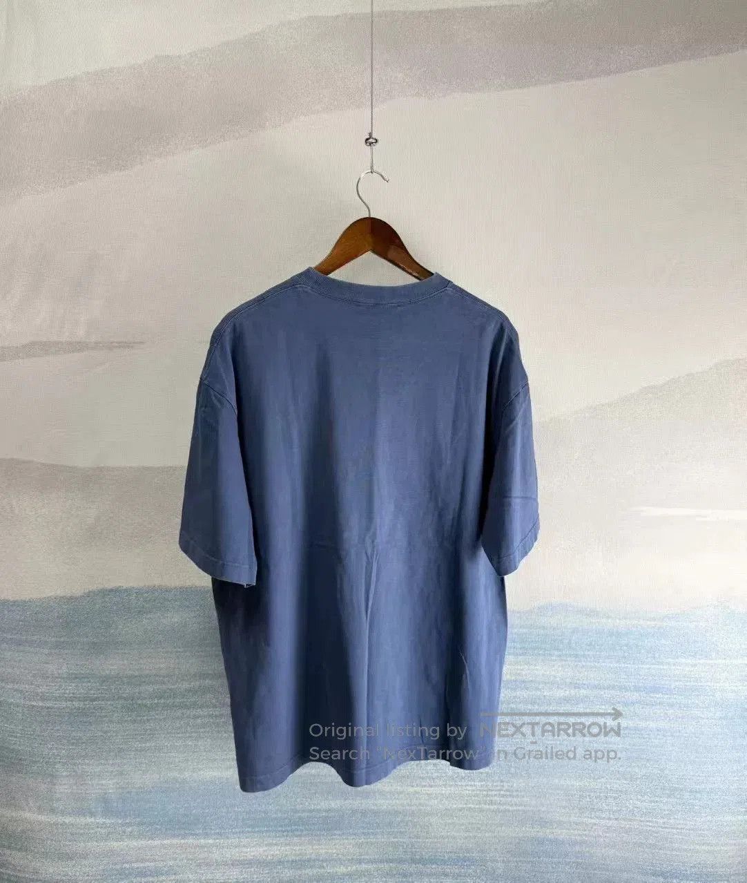Balenciaga Balenciaga Blue Double B Embroidery Short Sleeve. Size US M / EU 48-50 / 2 - 3 Thumbnail