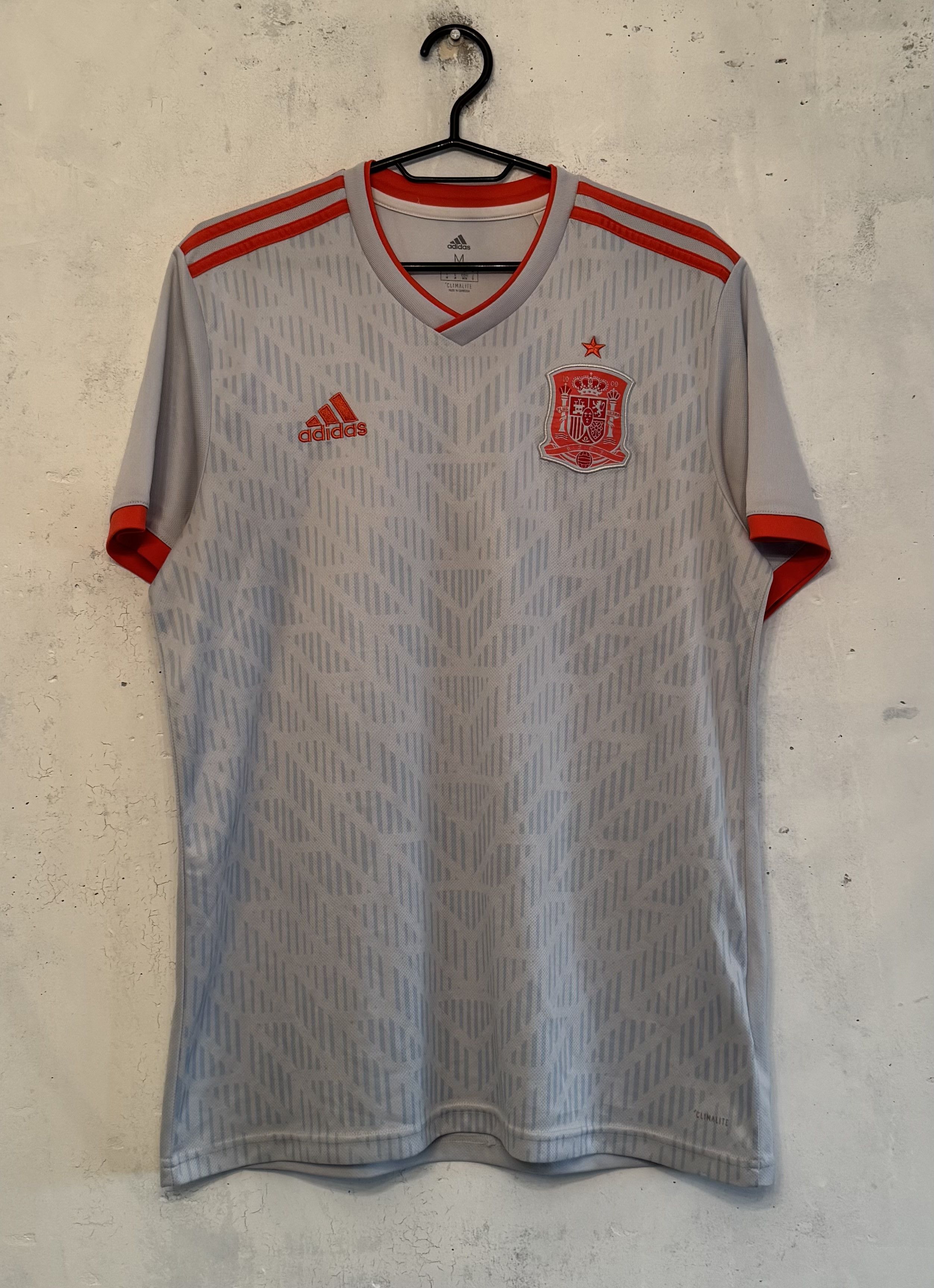Adidas Spain 2018 2019 Away Adidas Football Soccer Jersey Shirt Size US M / EU 48-50 / 2 - 1 Thumbnail