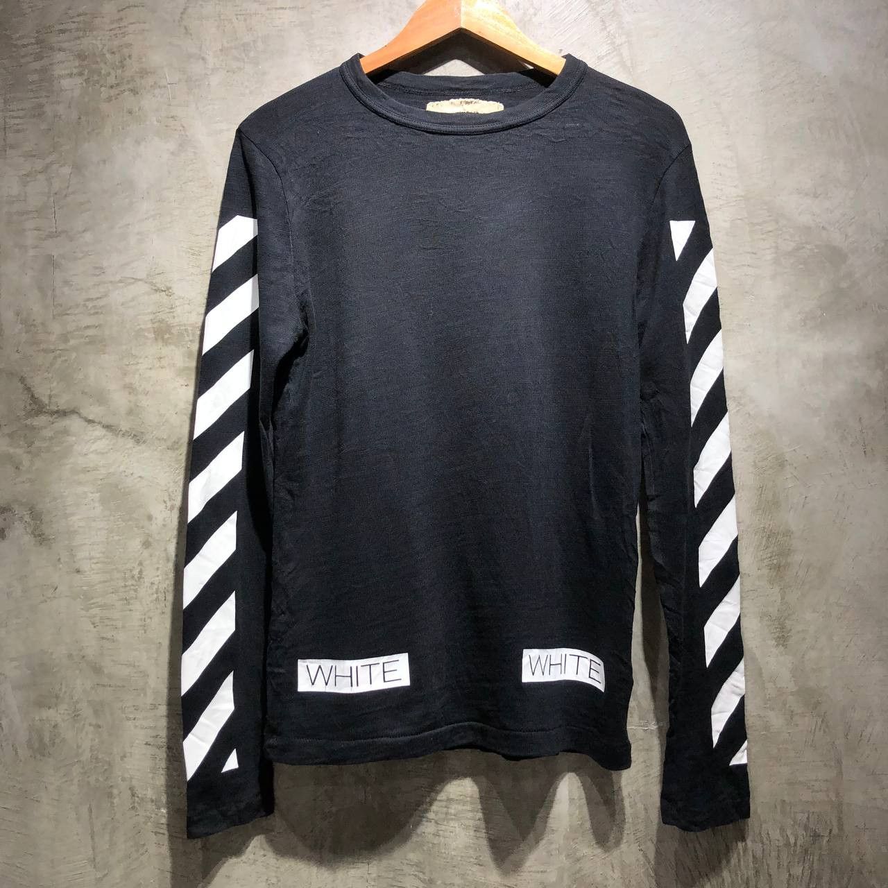 Off-White Off-white diagonal long sleeves shirt Size US S / EU 44-46 / 1 - 2 Thumbnail