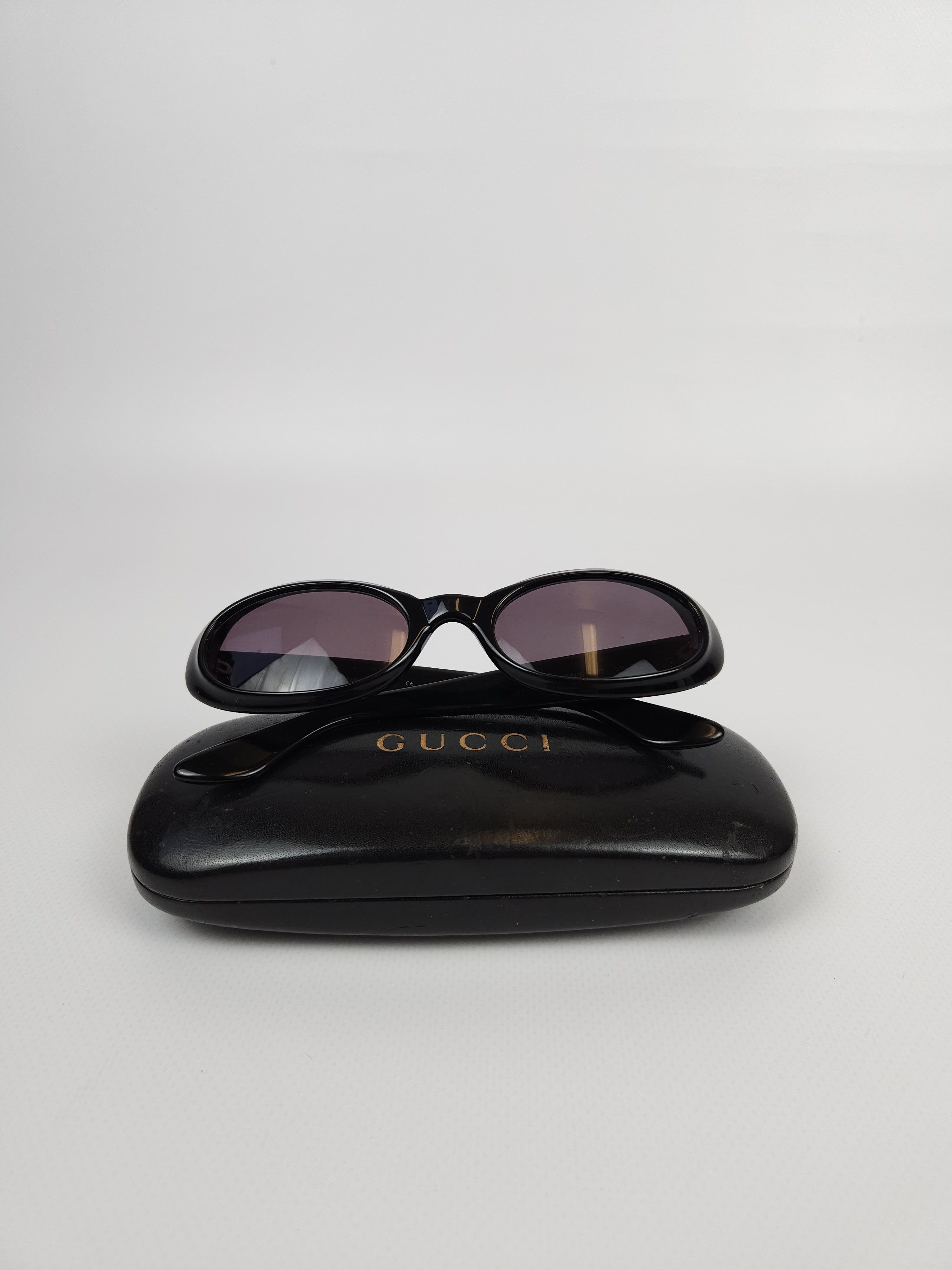 Vintage Gucci GG2419/S oval sunglasses Tom Ford era
