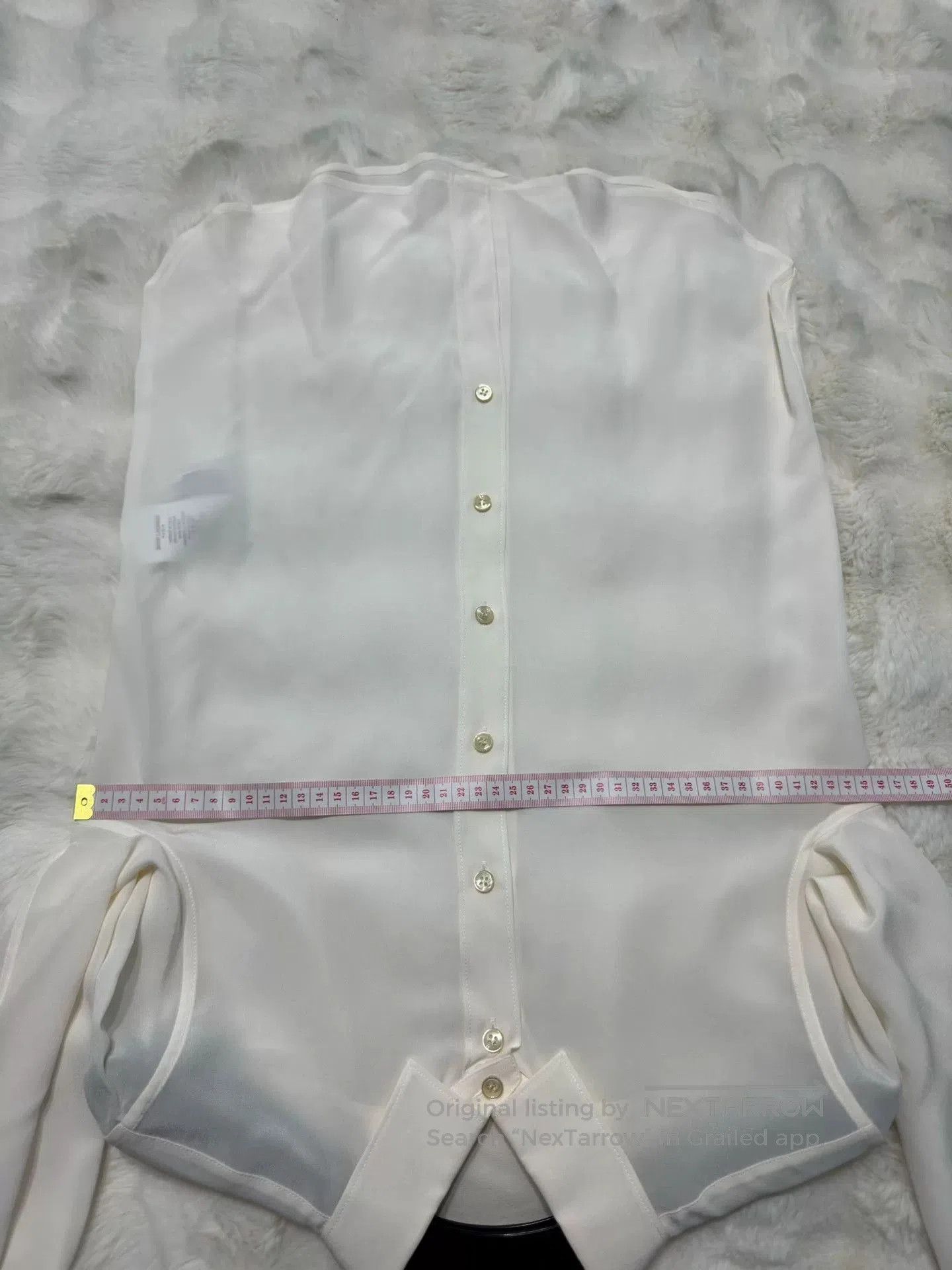 Saint Laurent Paris Saint Laurent Runway Silk Shirt. Size XS / US 0-2 / IT 36-38 - 8 Thumbnail