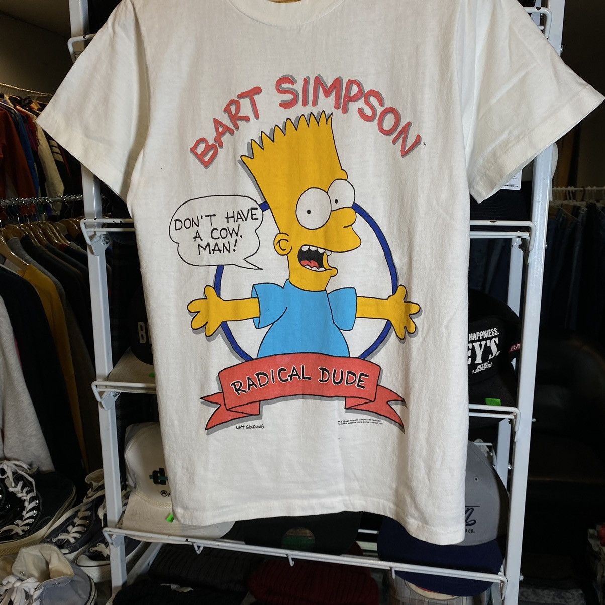 Changes Rare vtg89s - Bart Simpsons Radical Dude Size US M / EU 48-50 / 2 - 4 Thumbnail