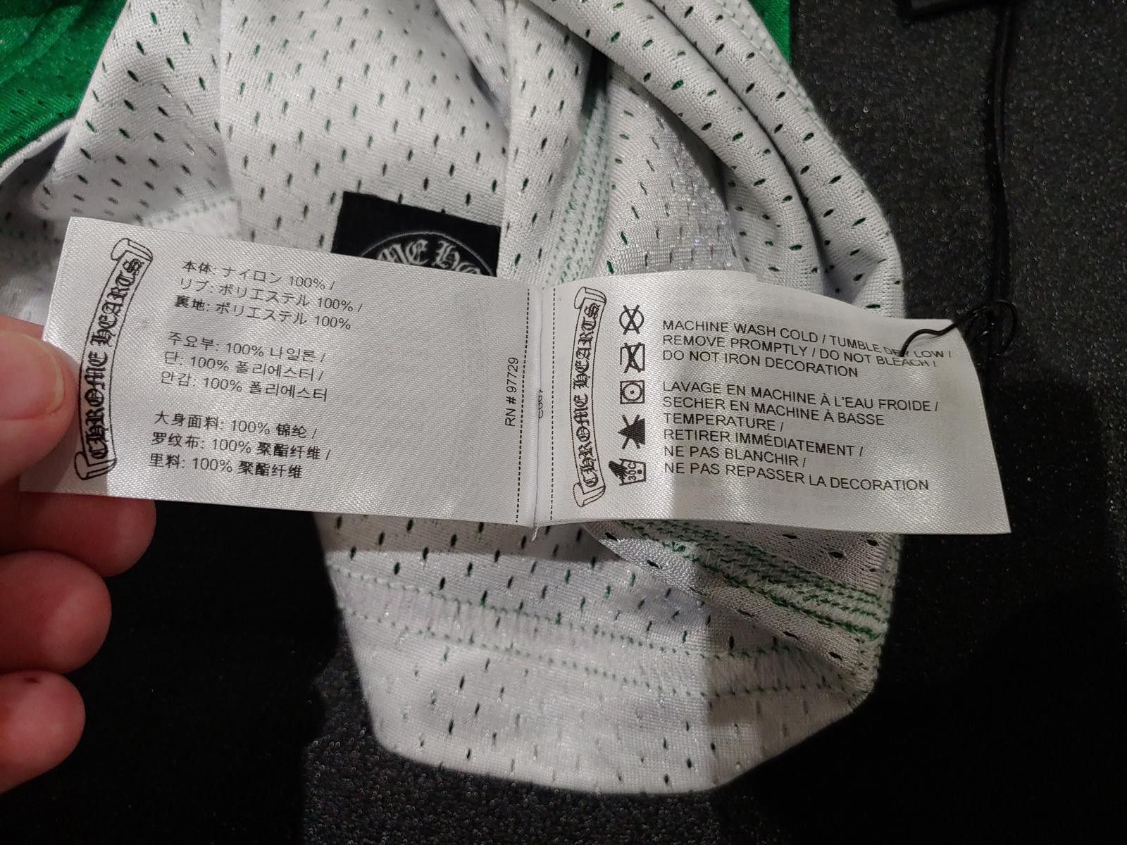 Chrome Hearts Chrome Hearts Reversible 33 Mesh Jersey in Green Size US L / EU 52-54 / 3 - 7 Thumbnail