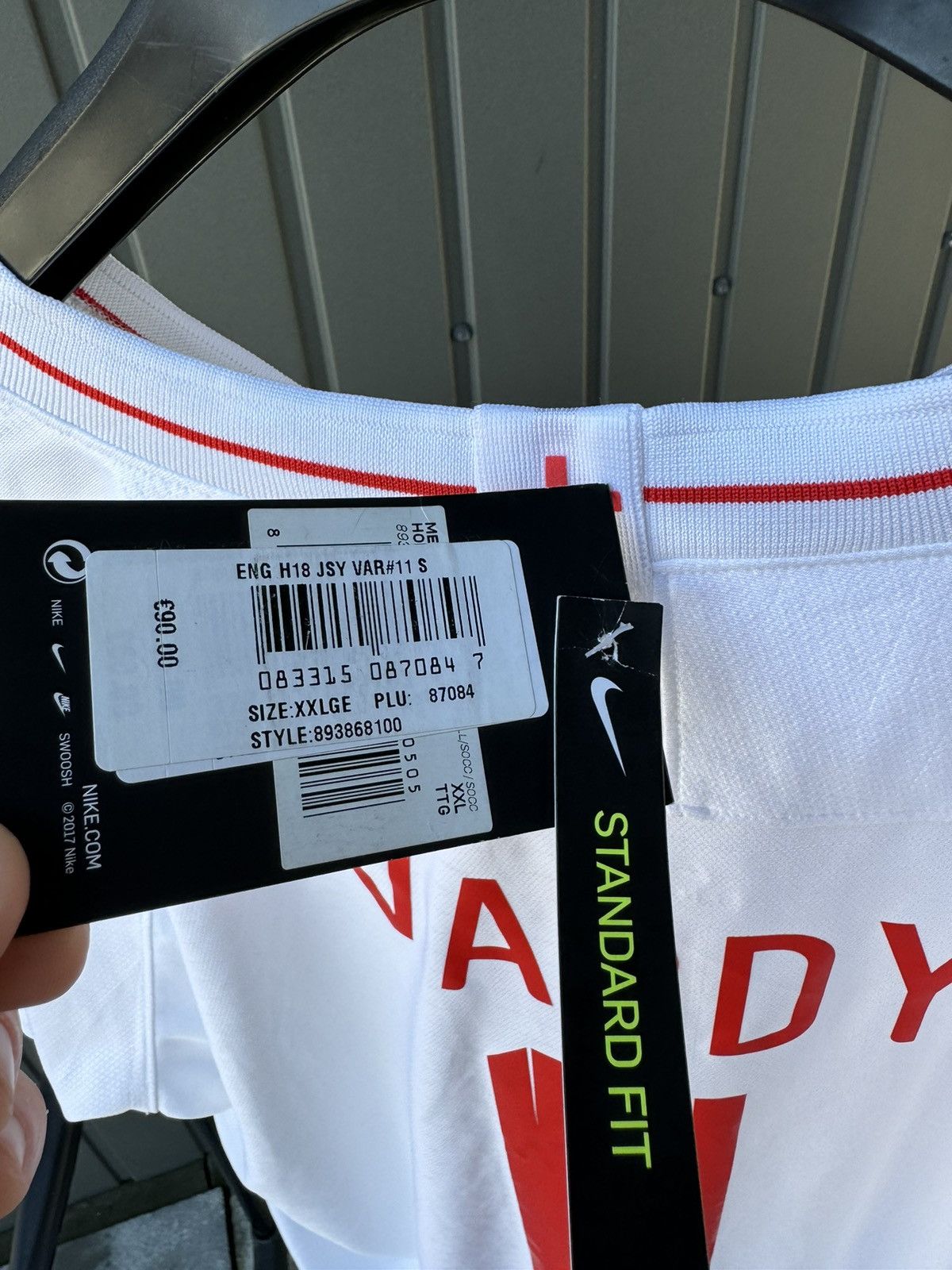 Nike England Team Home 2018-2020 Jersey Vardy 11 Nike Blokecore Size US XXL / EU 58 / 5 - 3 Thumbnail