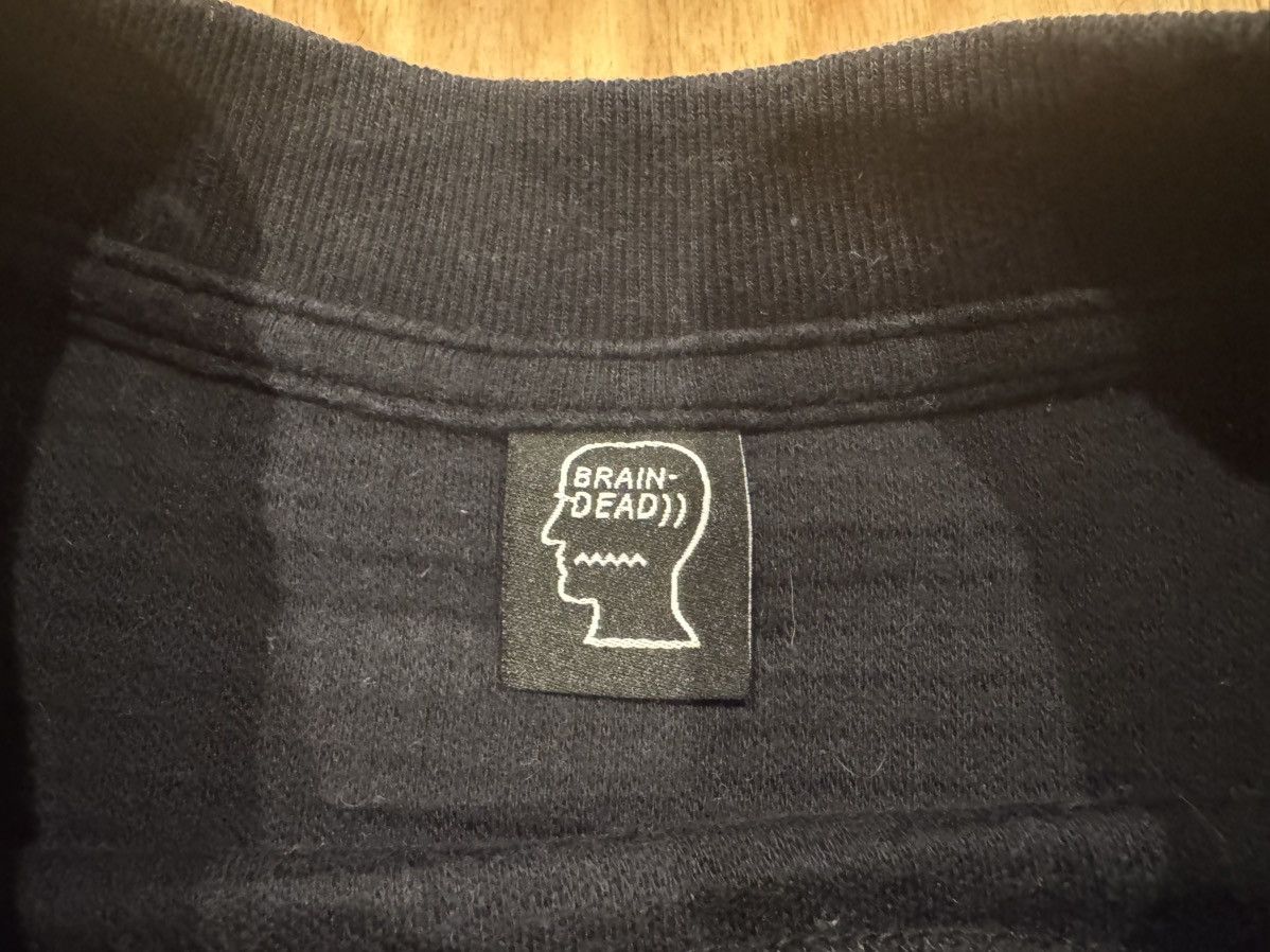 Brain Dead Brain Dead Thermal Waffle Short Sleeved Black T-Shirt Size US L / EU 52-54 / 3 - 5 Thumbnail