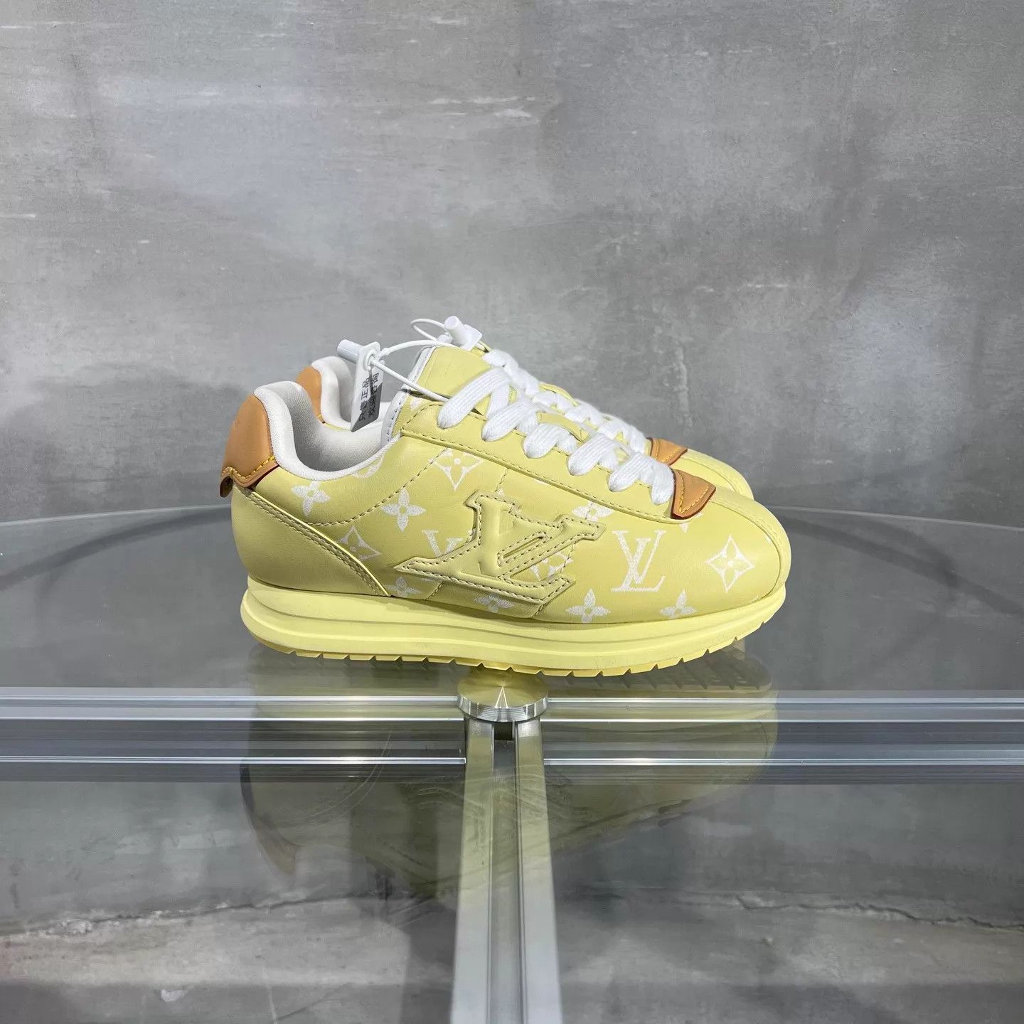Louis Vuitton LV x Nigo Buttersoft FW25 Light Yellow UK3.5 (37.5) Size US 7 / IT 37 - 4 Thumbnail