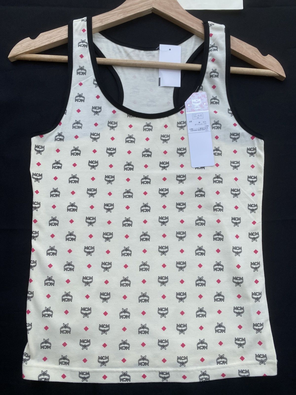 MCM Rare MCM Logos Sleeveless Top Size M / US 6-8 / IT 42-44 - 6 Thumbnail