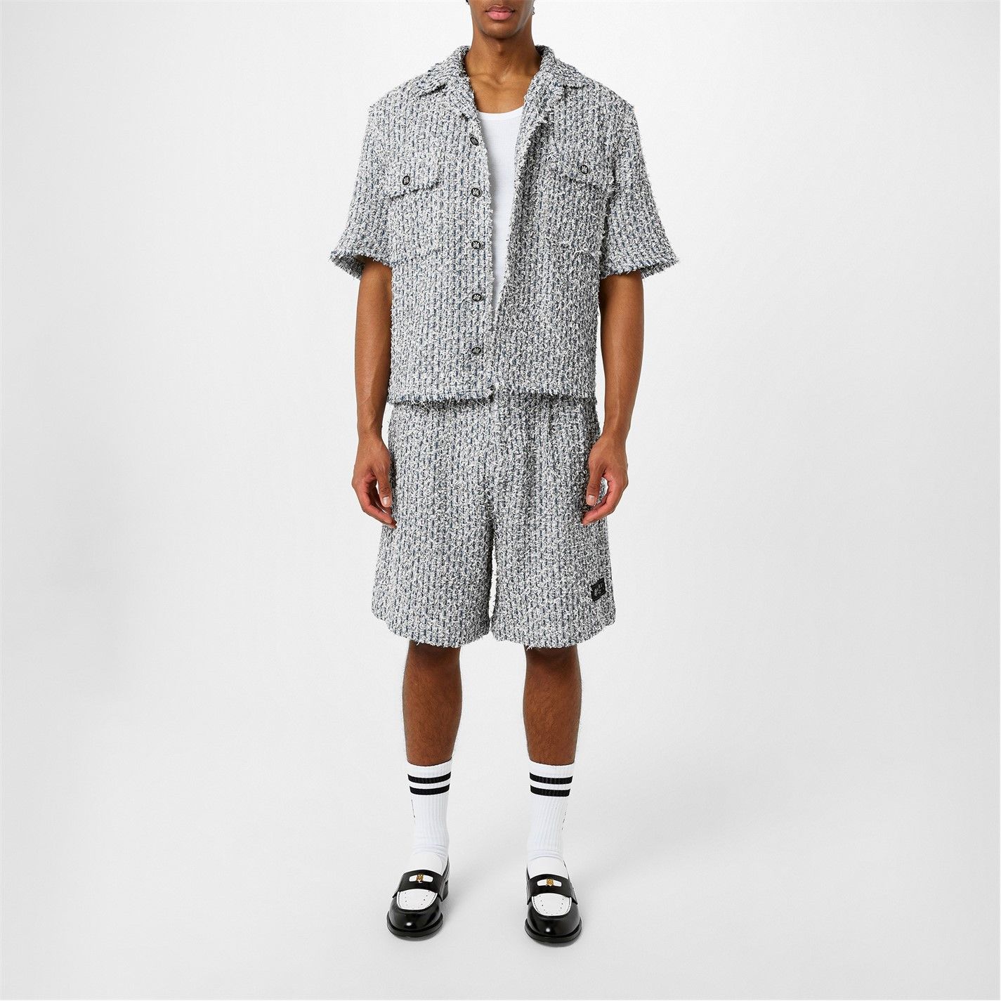 Amiri AMIRI Tweed Shorts Size US 32 / EU 48 - 5 Thumbnail