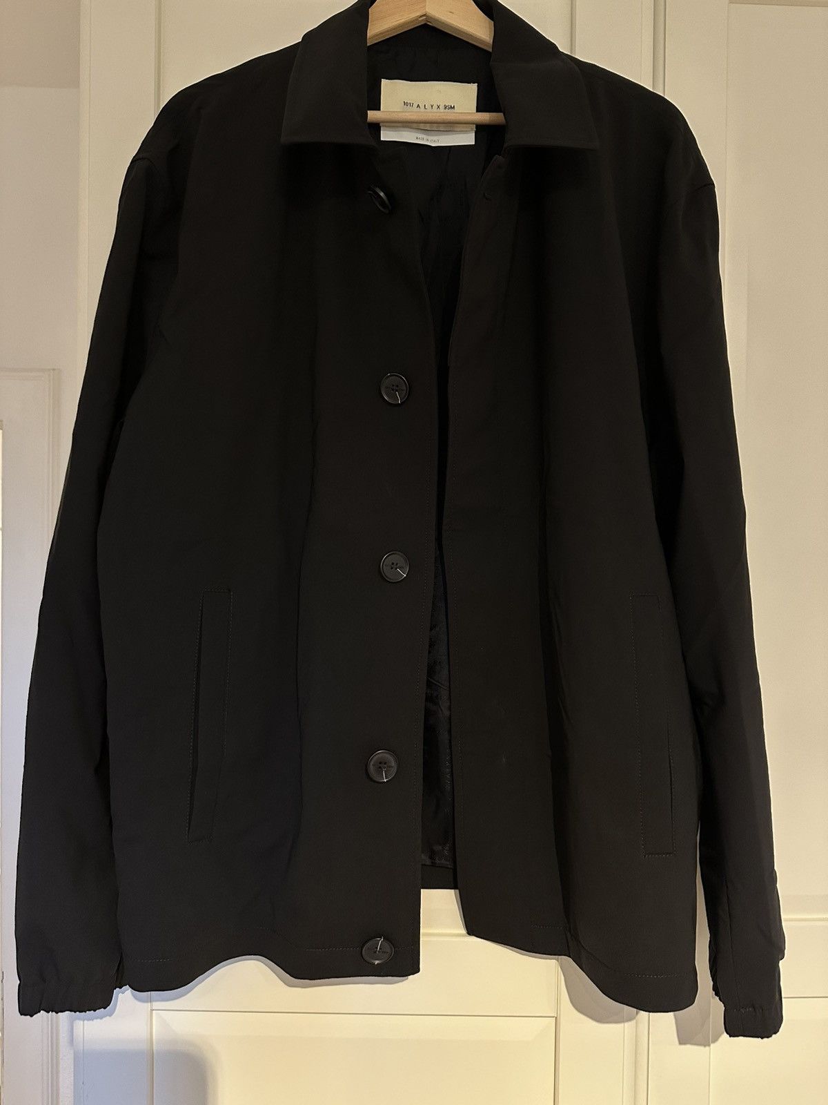 1017 ALYX 9SM × Alyx Wool Gabardine Coach Jacket, Size 52, Like New Size US L / EU 52-54 / 3 - 2 Thumbnail