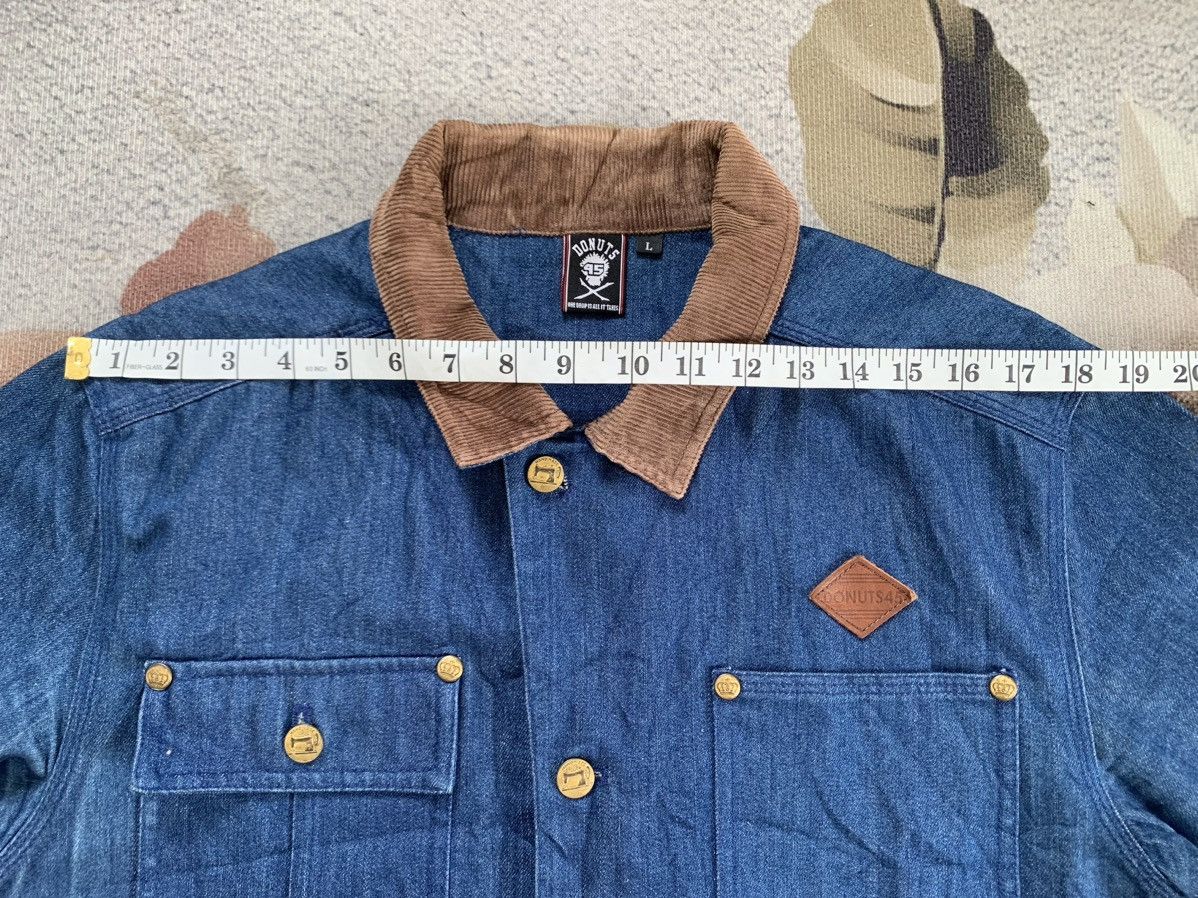 Japanese Brand Donuts 45 Buttons HANDMADE Denim Jacket Size US L / EU 52-54 / 3 - 11 Thumbnail