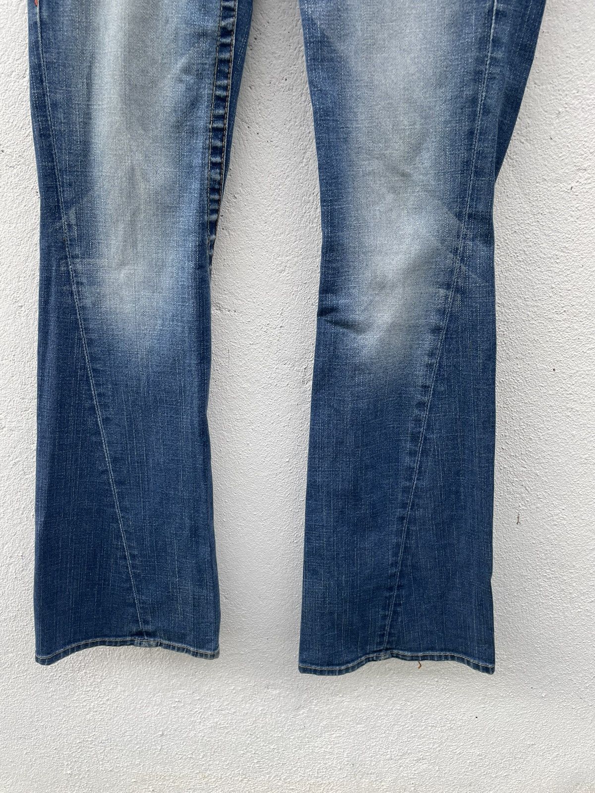 True Religion Vintage Y2K True Religion Flare Denim Jeans Size 31" - 8 Thumbnail