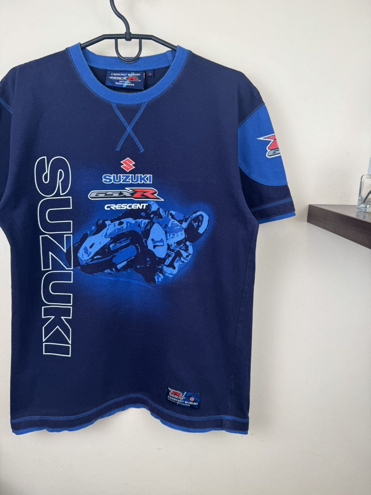 Other Vintage Suzuki T shirt GSXR Blue Motosport Racing M Biker Size US M / EU 48-50 / 2 - 12 Thumbnail