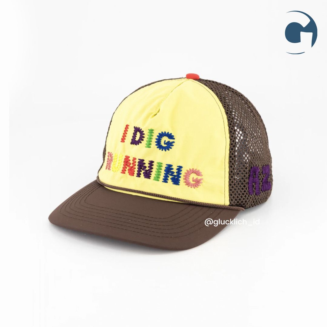 Alex Zono Alex Zono, "I Dig Running" Trucker OG Cap Rainbow Size ONE SIZE - 1 Thumbnail