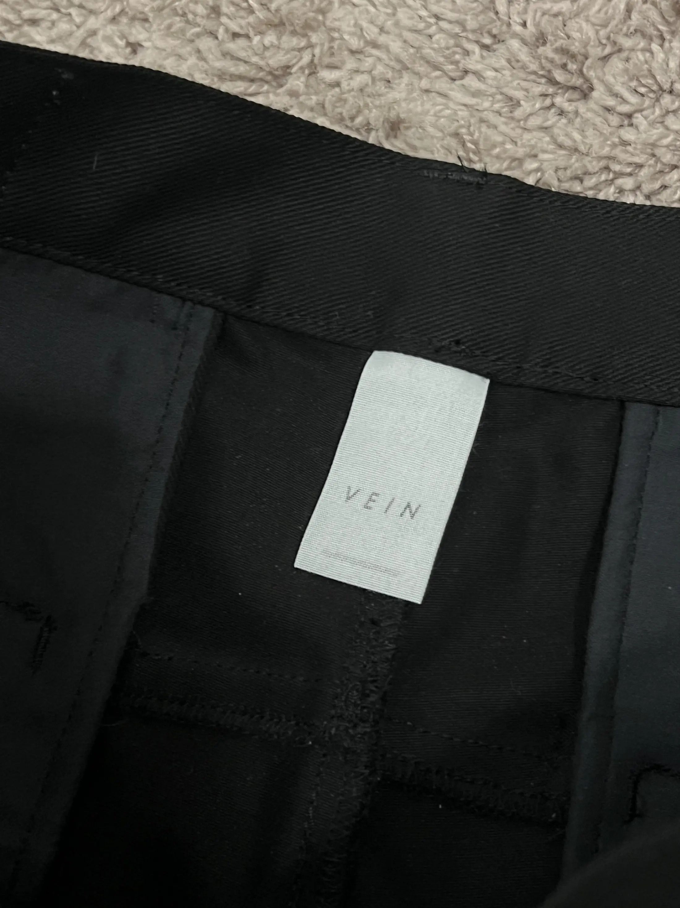 Other VEIN Flared Zippered Black Trousers Size US 31 - 7 Thumbnail