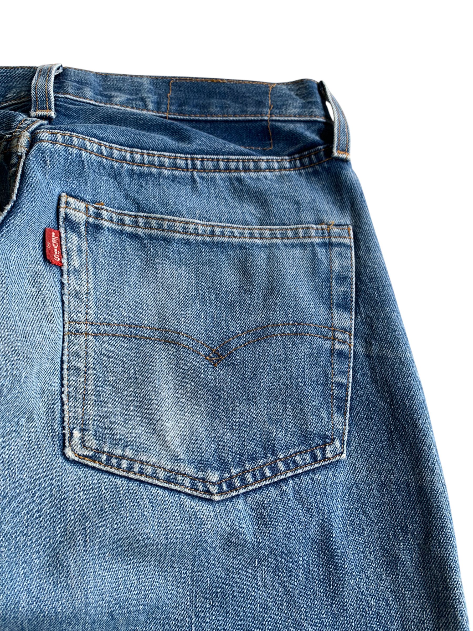 Levi's VINTAGE LEVIS 501 BIG E 1994 SELVEDGE DISTRESSED DENIM Size US 29 - 10 Thumbnail