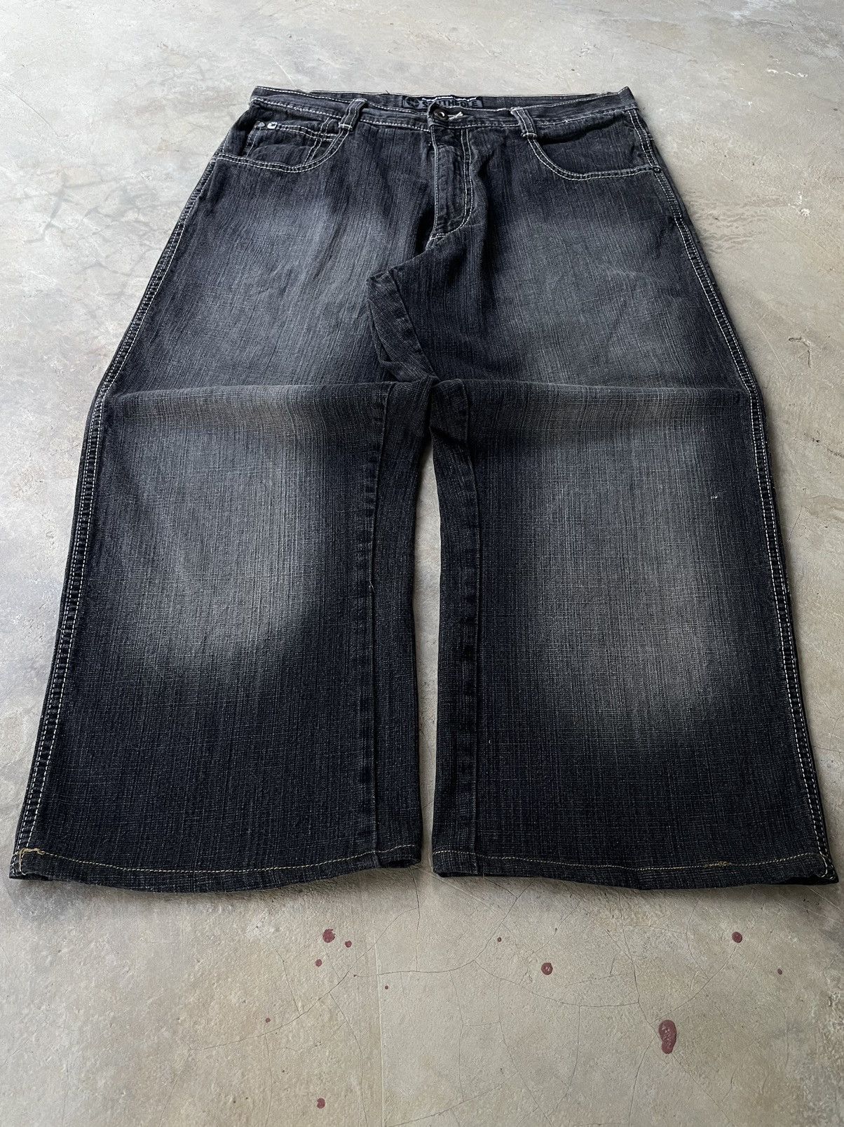Southpole Vintage Southpole Baggy Jeans Brown Tab Hip-Hop Skater Style Size US 34 / EU 50 - 2 Thumbnail