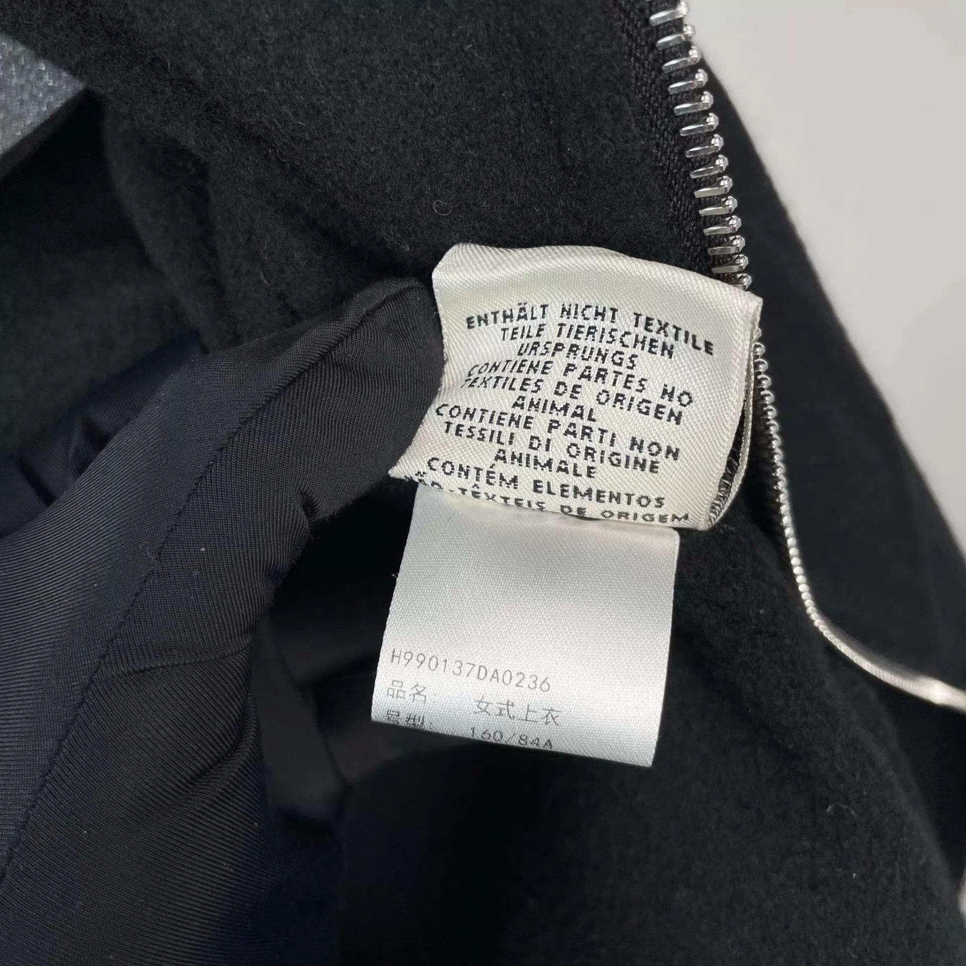 Hermes Hermès 98 New Cashmere Coat 36 Black Size XS / US 0-2 / IT 36-38 - 6 Thumbnail