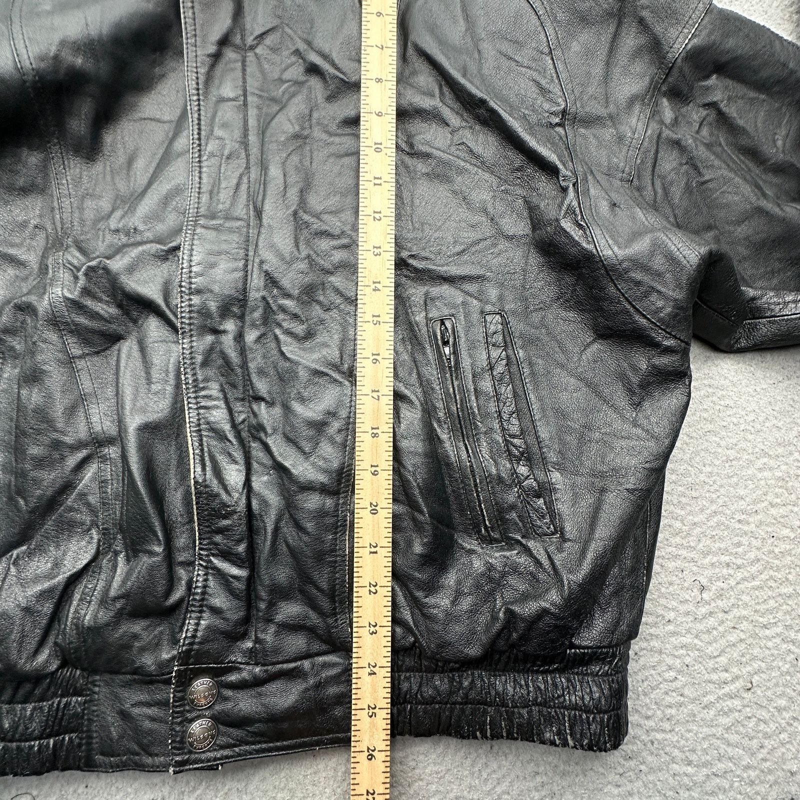 Wilsons Leather Vintage Wilsons Thinsulate Leather Bomber Jacket Mens XL Size US XL / EU 56 / 4 - 6 Thumbnail