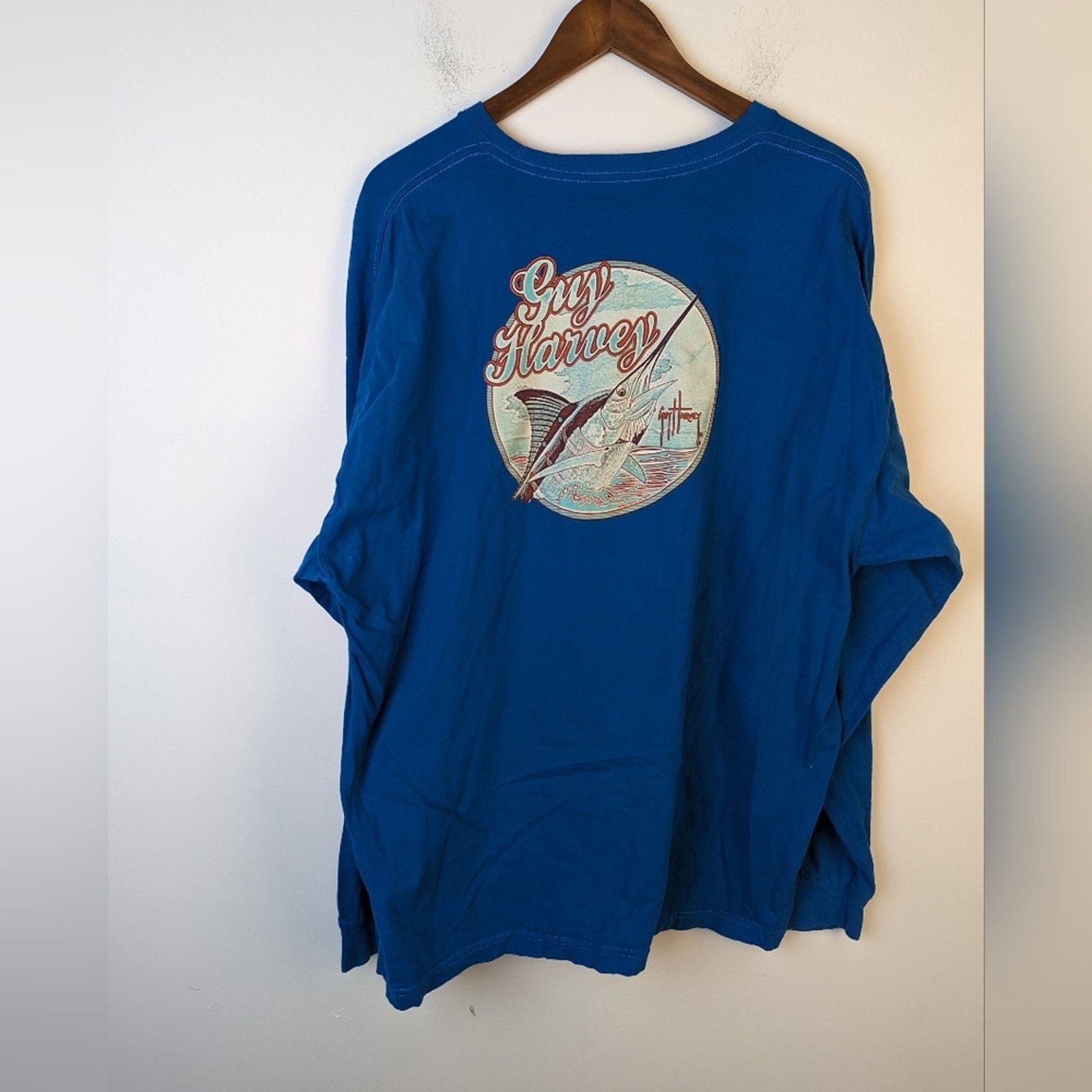 Guy Harvey Guy Harvey Marlin Tee Shirt - 2XL Size US XXL / EU 58 / 5 - 2 Thumbnail