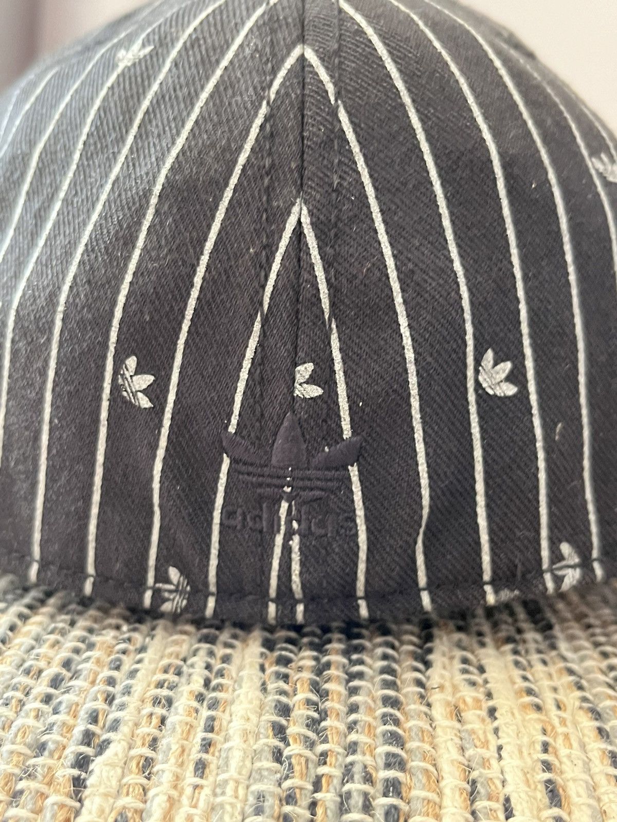 Adidas × Vintage Vintage Adidas cap rhinestones monogram hat Size 34 - 7 Thumbnail