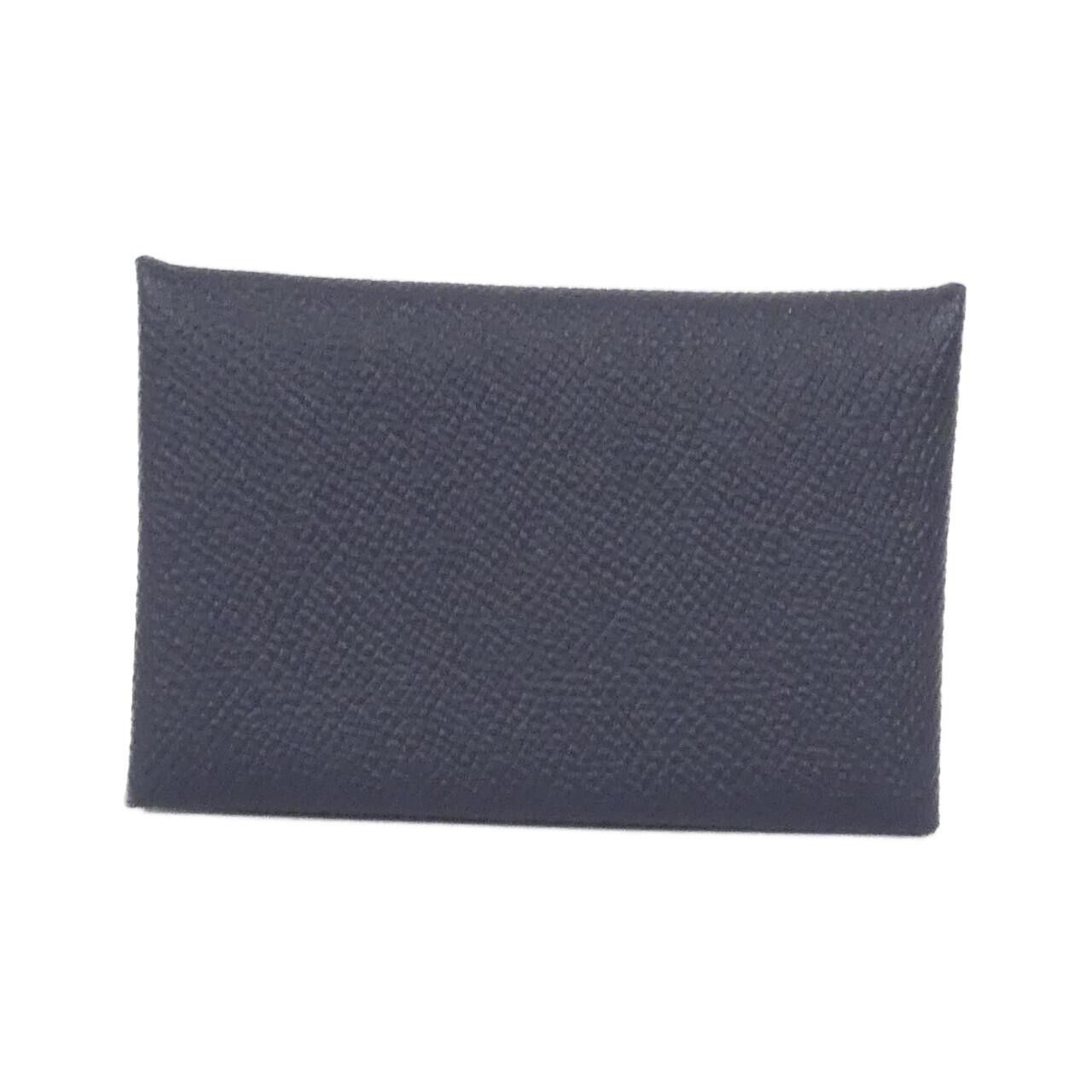 Hermes Hermes Hermes Calvi Verso leather card case Leather Card Case B DUTY FREE for USA Size ONE SIZE - 1 Thumbnail
