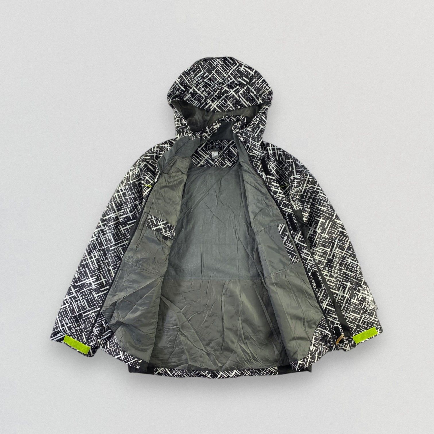 Japanese Brand Japanese Brand Windbreaker Hooded Full-Zip Snowboard Jacket Size US L / EU 52-54 / 3 - 2 Thumbnail
