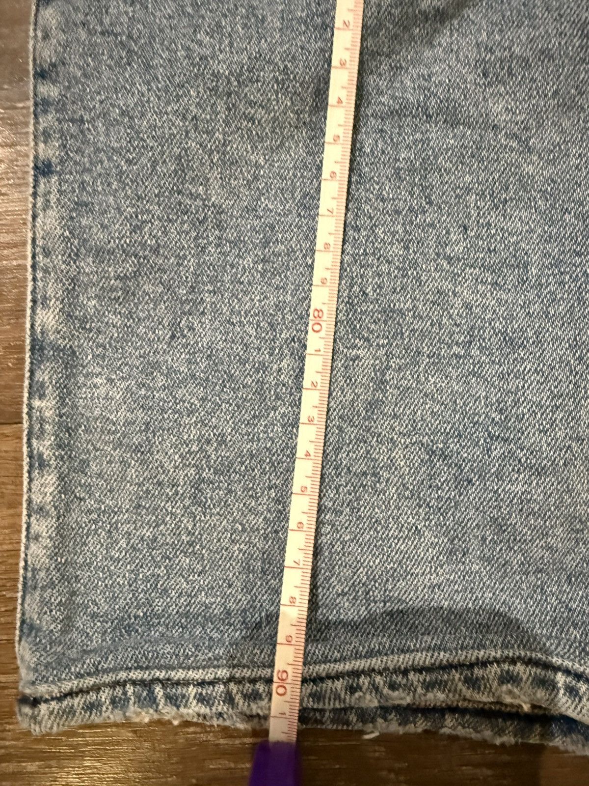 Madewell × Vintage Faded Blue Vintage style denim jeans Size US 29 - 7 Thumbnail