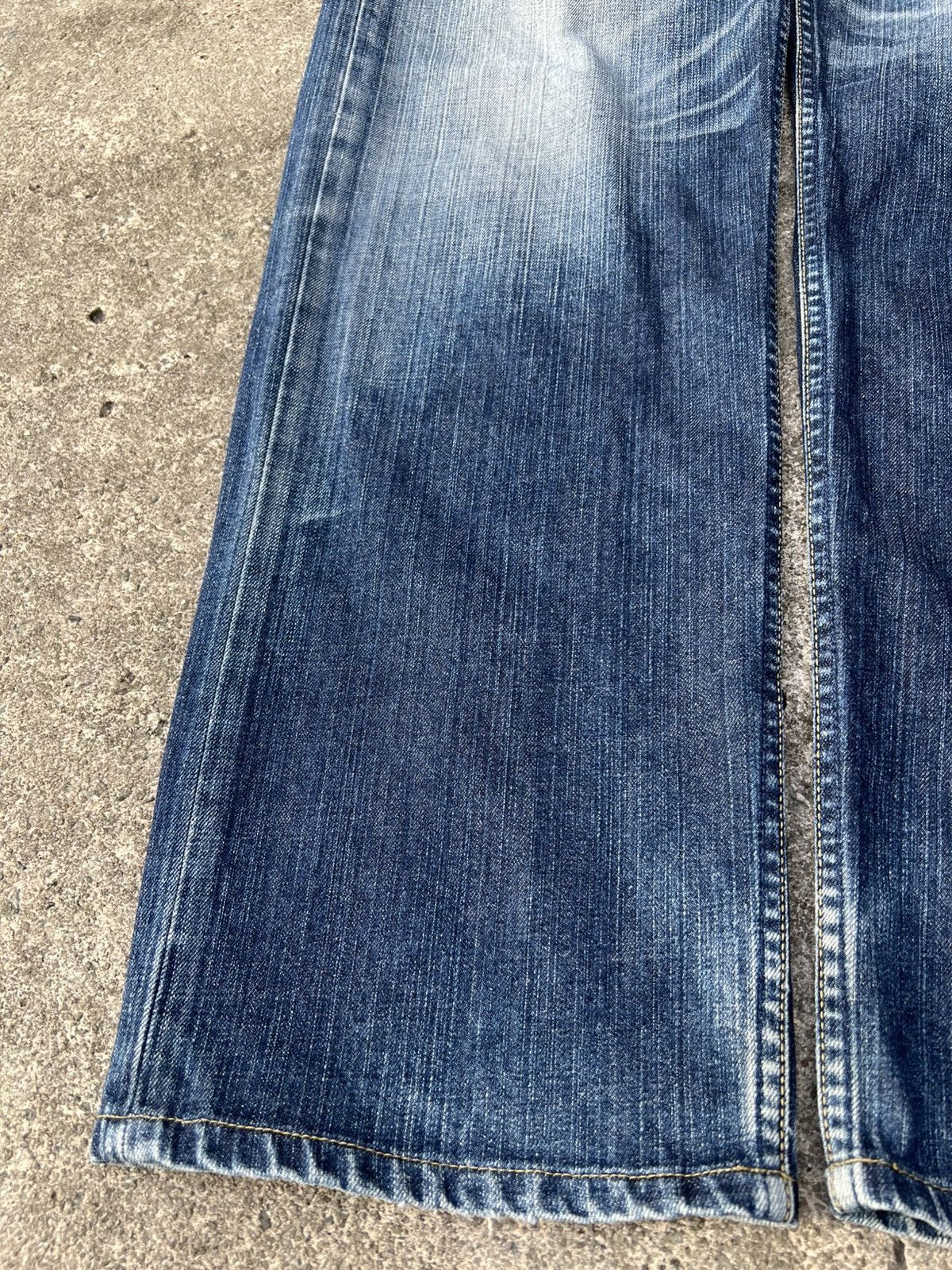 Levi's 💥Baggy💥Vintage Levi’s 503 Distressed Mud Wash Jean Size US 35 - 7 Thumbnail