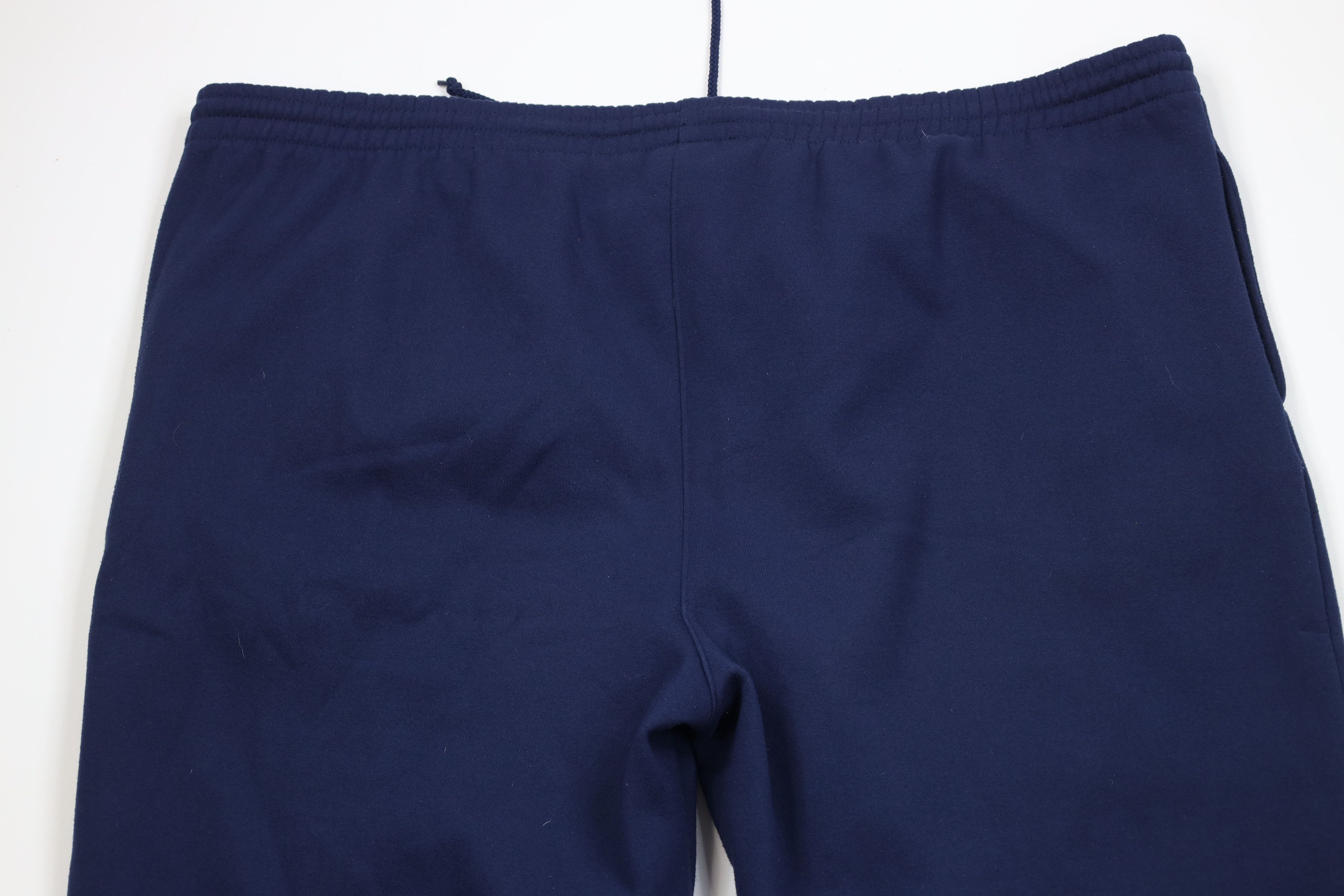 Vintage Vintage 90s University of Michigan Wide Leg Sweatpants Blue Size US 40 / EU 56 - 12 Thumbnail
