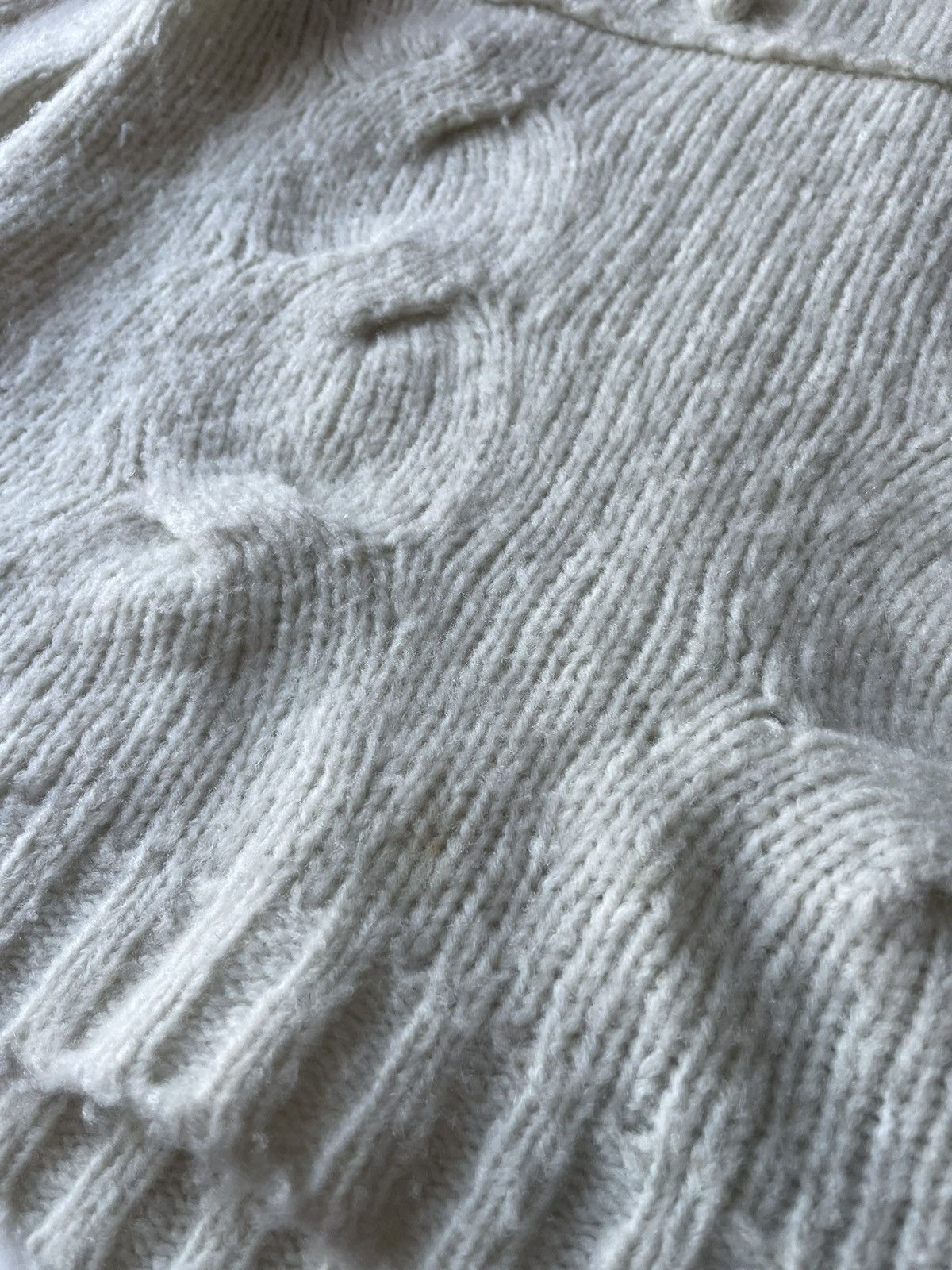 Marithe + Francois Girbaud × Vintage *RARE* Marithe + Francois Girbaud Wool Cardigan Sweater 90’s Size M / US 6-8 / IT 42-44 - 10 Thumbnail