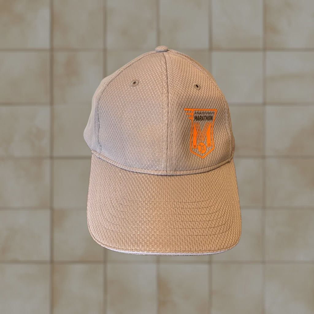 Theory Marathon Baseball Cap Hat Unisex Adults One Size Multi-Color Reflective Fish Pattern Denim Style Spring Adjustable Snapback Cap Size ONE SIZE - 1 Thumbnail