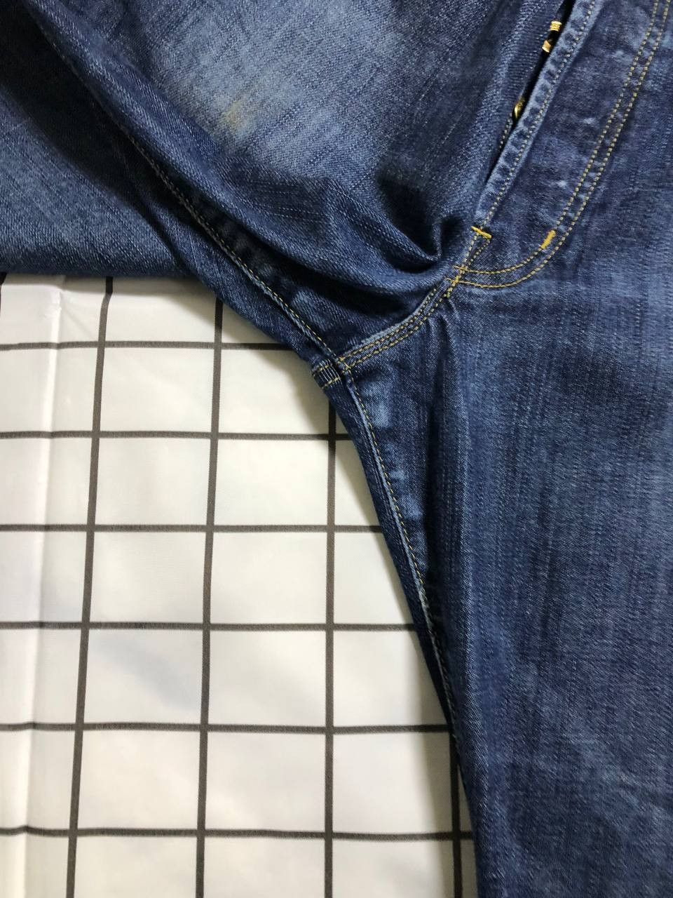 Polo Ralph Lauren Polo Ralph Lauren Denim Jeans: High Waisted Distressed Blue Size US 36 / EU 52 - 10 Thumbnail