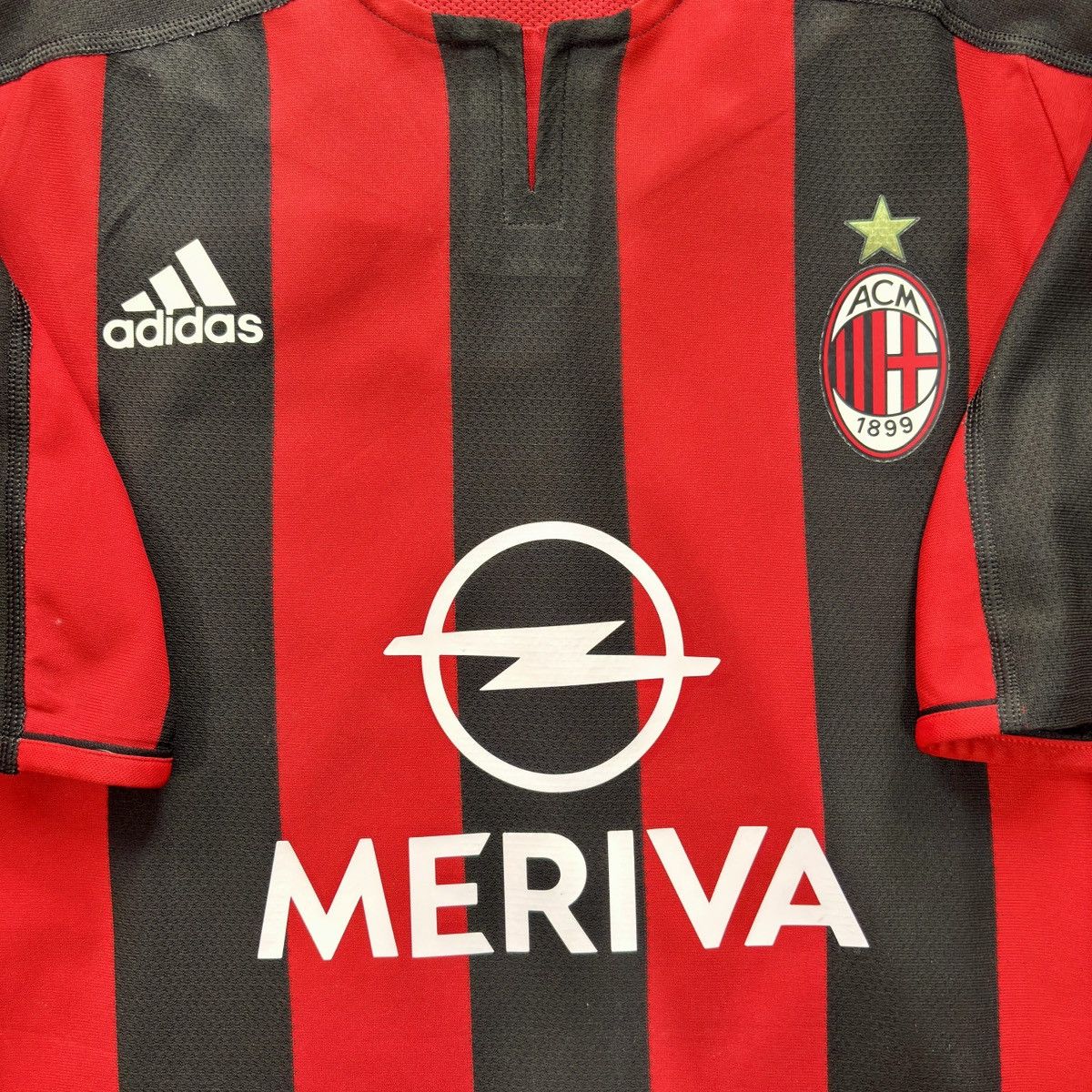 Ac Milan Player Issue Jersey Home 2003-04 Kaka #22